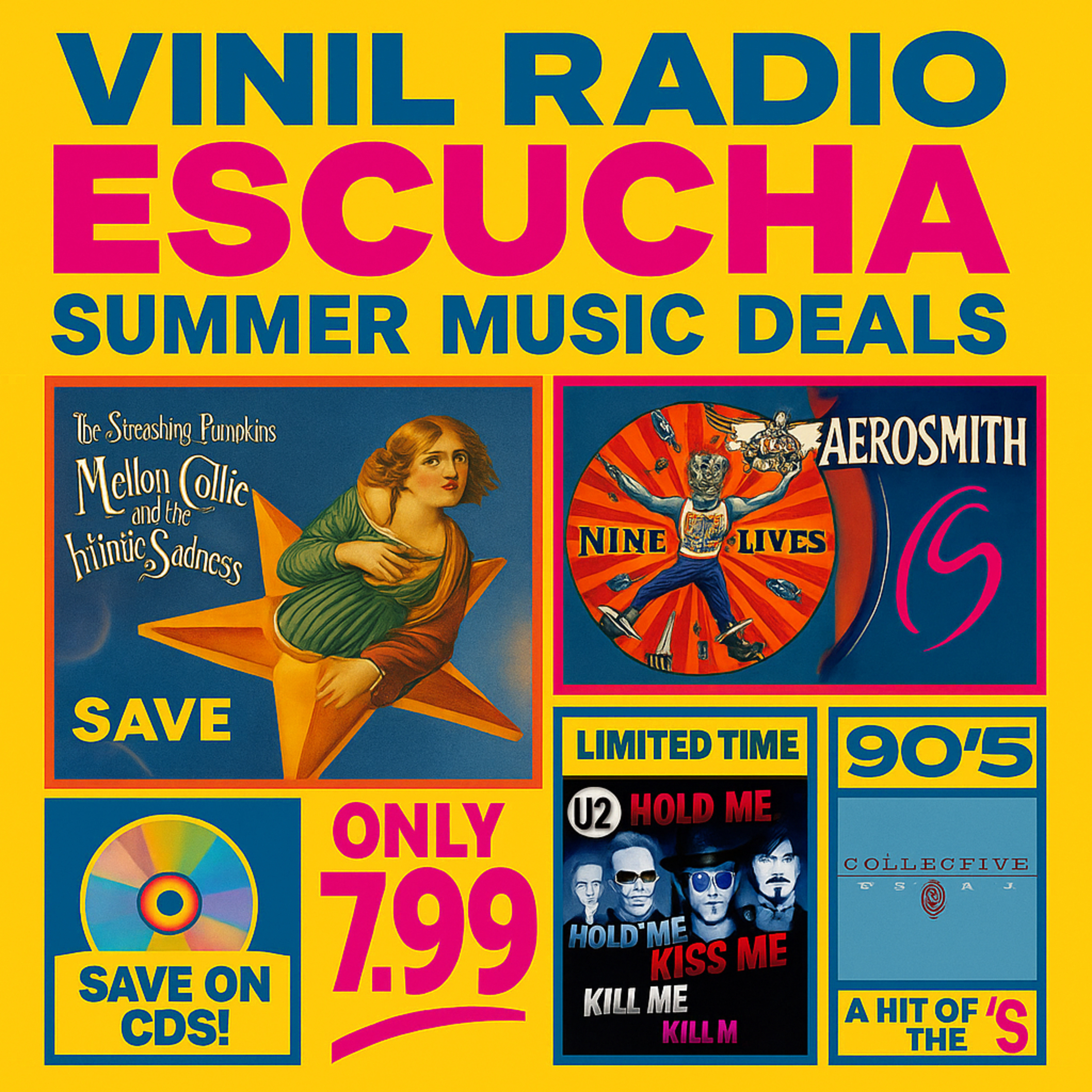 Pop & Rock 95–99: Los Últimos Himnos de los 90s | Vinil Radio episode artwork