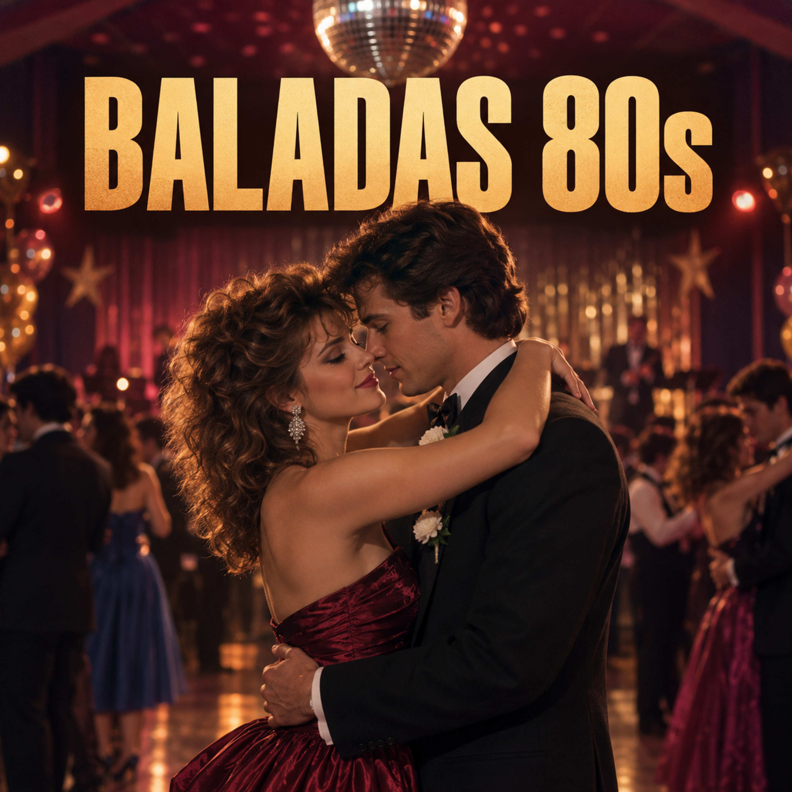 Portada de Baladas Románticas en Inglés de los 80: Canciones para Recordar