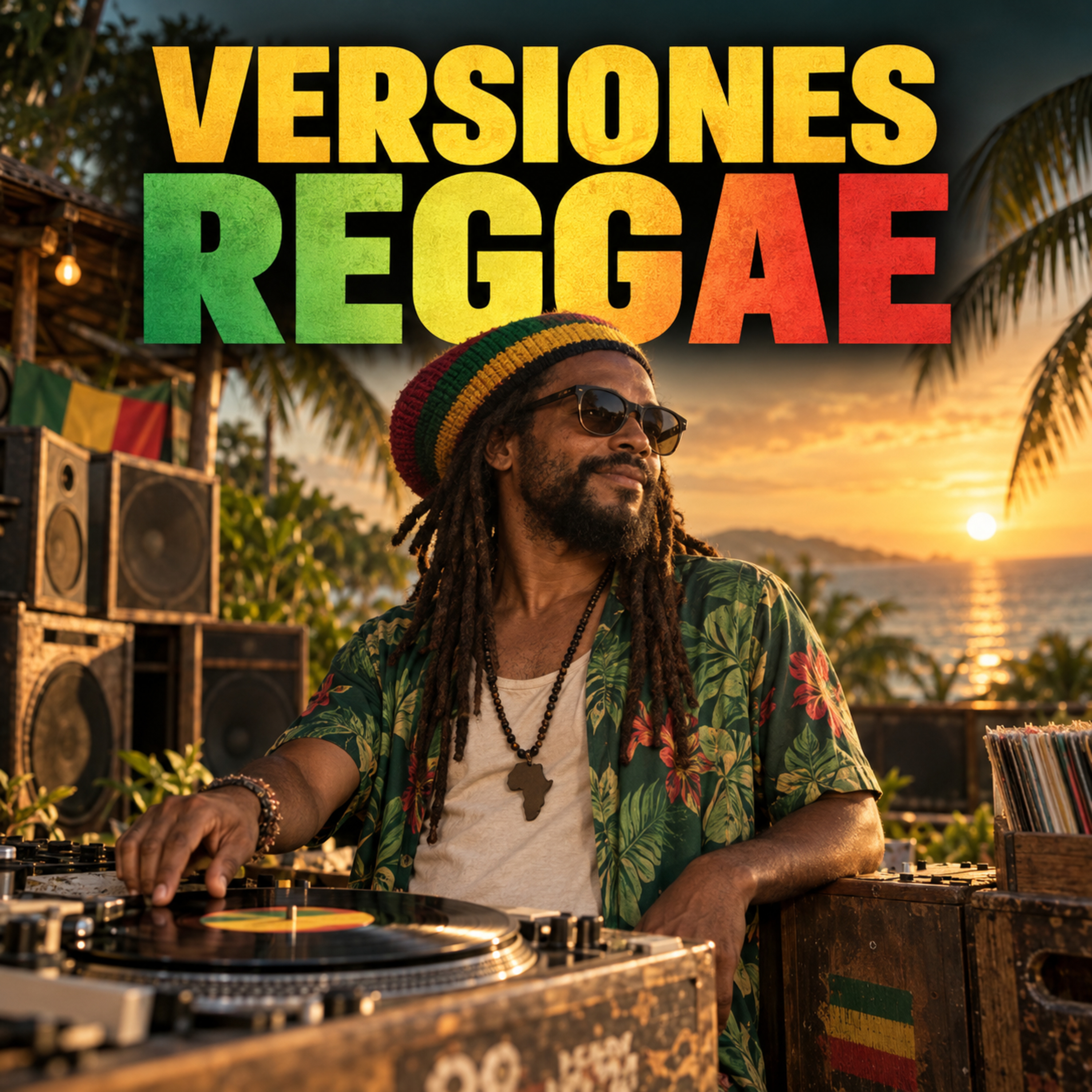 Portada de Versiones Reggae de Grandes Canciones: Música para Relajarse