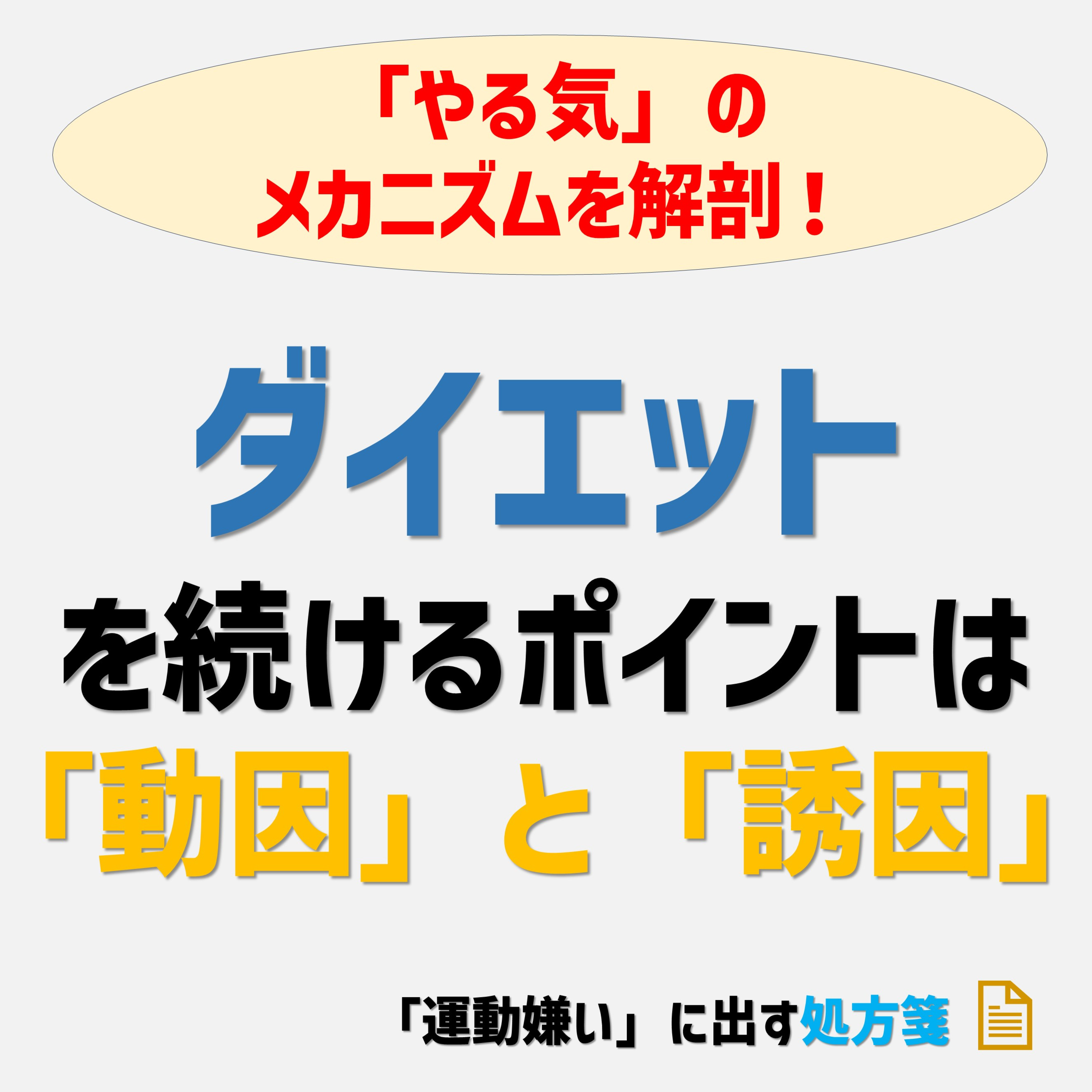 「やる気」の仕組みを理解してダイエットを続けよう episode artwork
