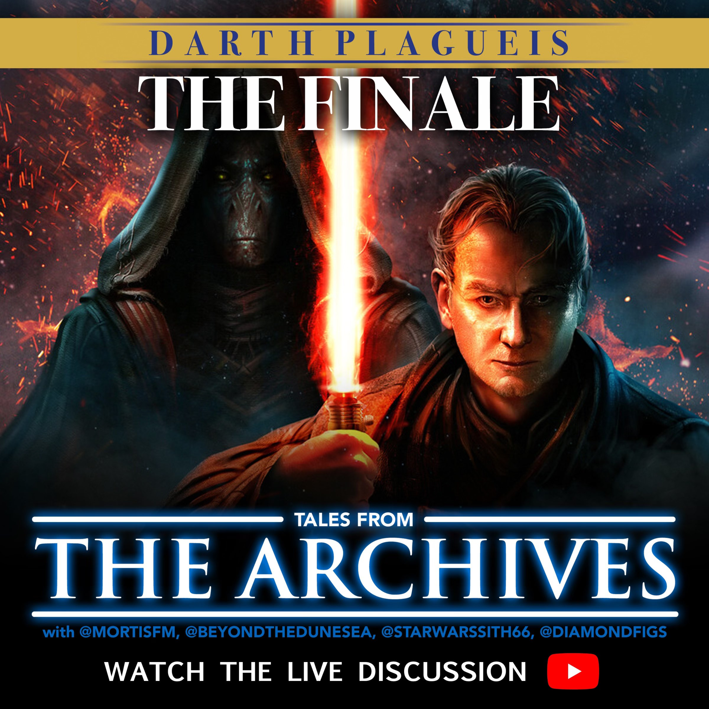 Star Wars Legends Darth Plagueis FINALE - Tales from the Archives episode artwork