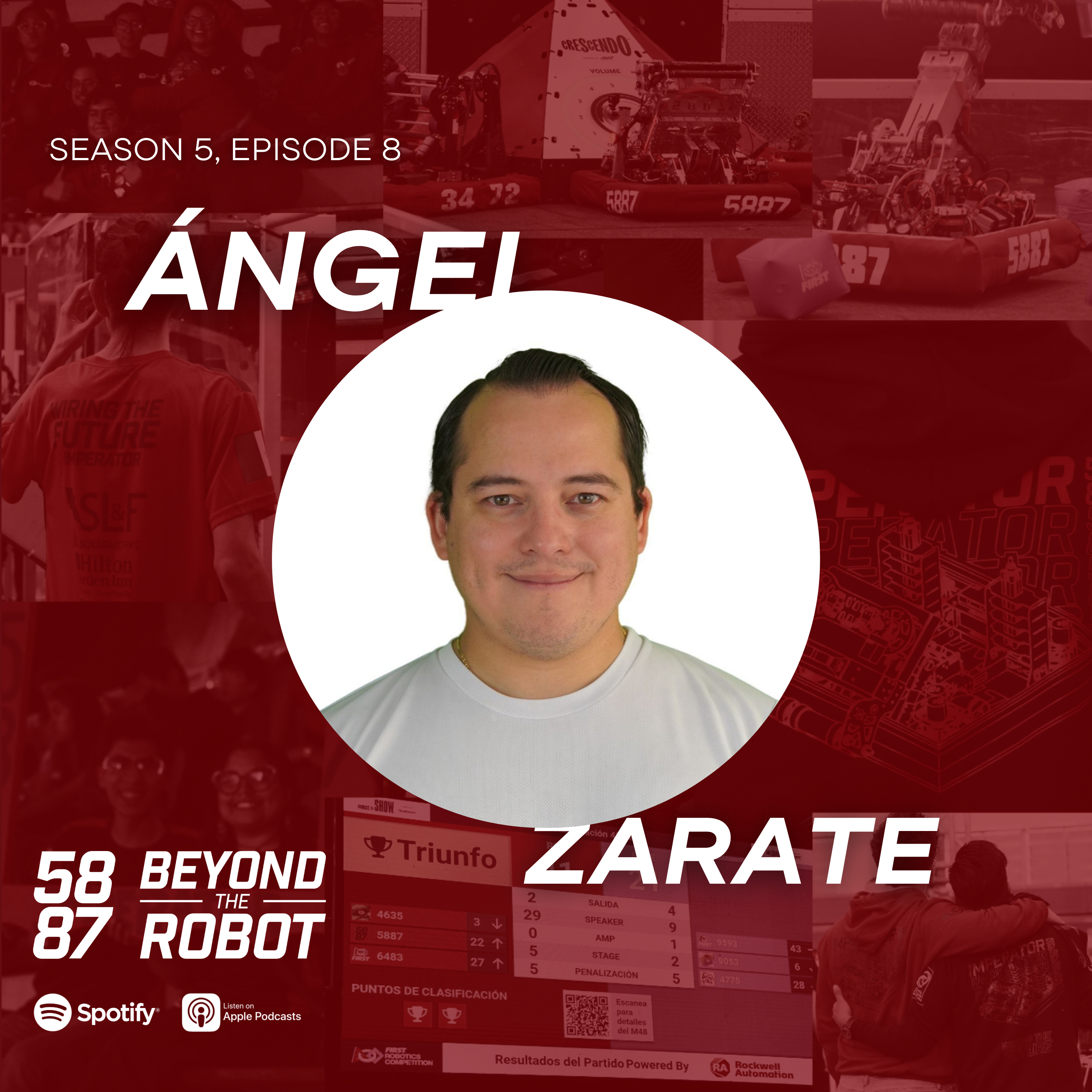 S5E8 | "A los que conocía no les importaba, y a los que les importaba no los conocía" | Ángel Zarate  episode artwork