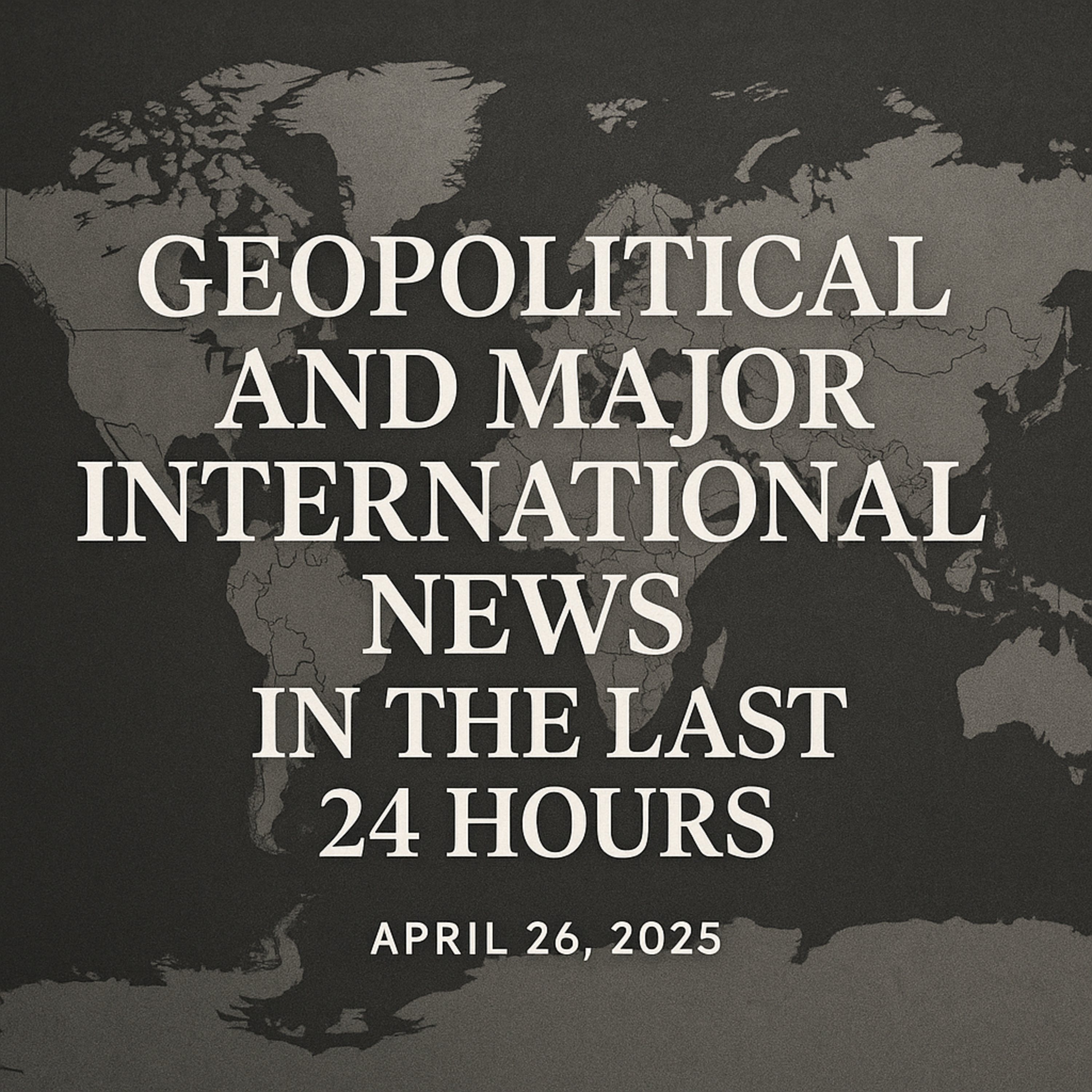 Geopolitics - Global Briefing