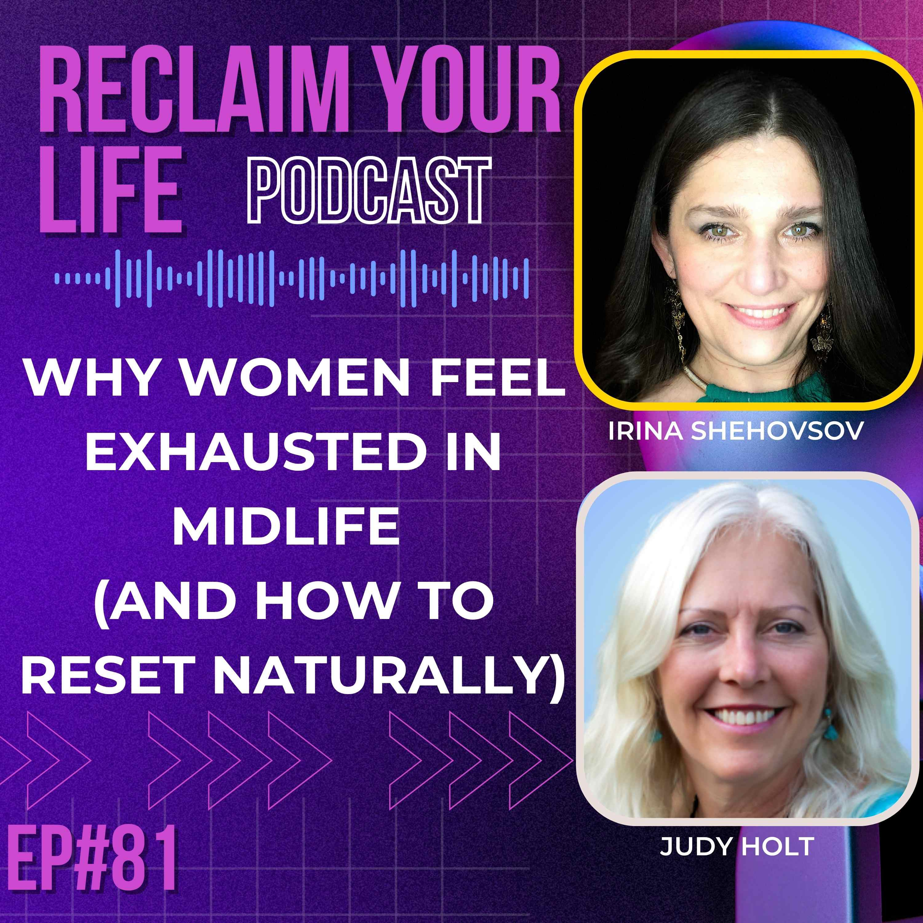 Why Women Feel Exhausted in Midlife (And How to Reset Naturally) episode artwork