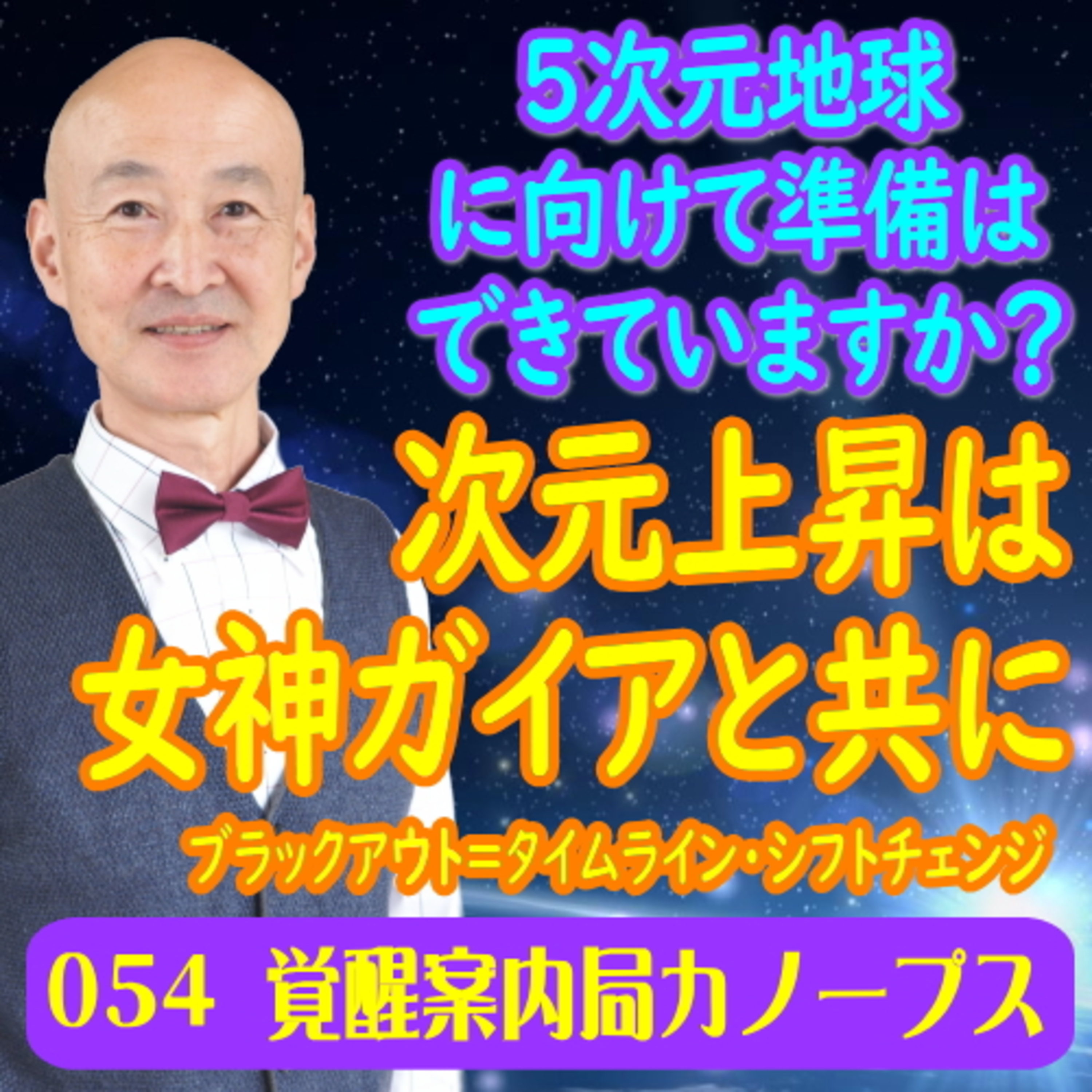 54.「5次元地球に向けて準備はできていますか？～ブラックアウト＝タイムライン・シフトチェンジ」次元上昇は女神ガイアと共に episode artwork