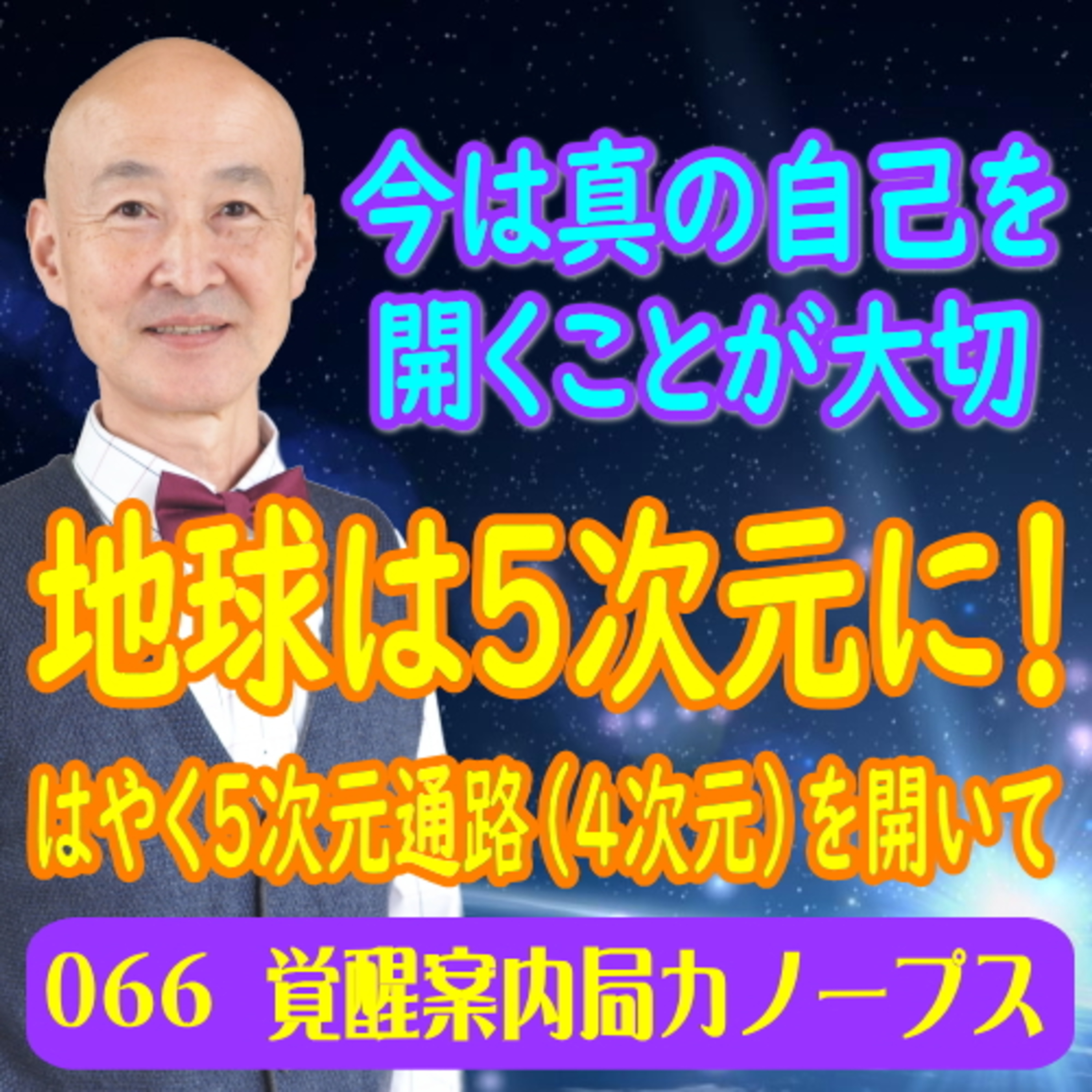 66.「地球は5次元に入りました！はやく5次元通路（4次元）を開いてください」今は真の自己を開くことが大切です。 episode artwork