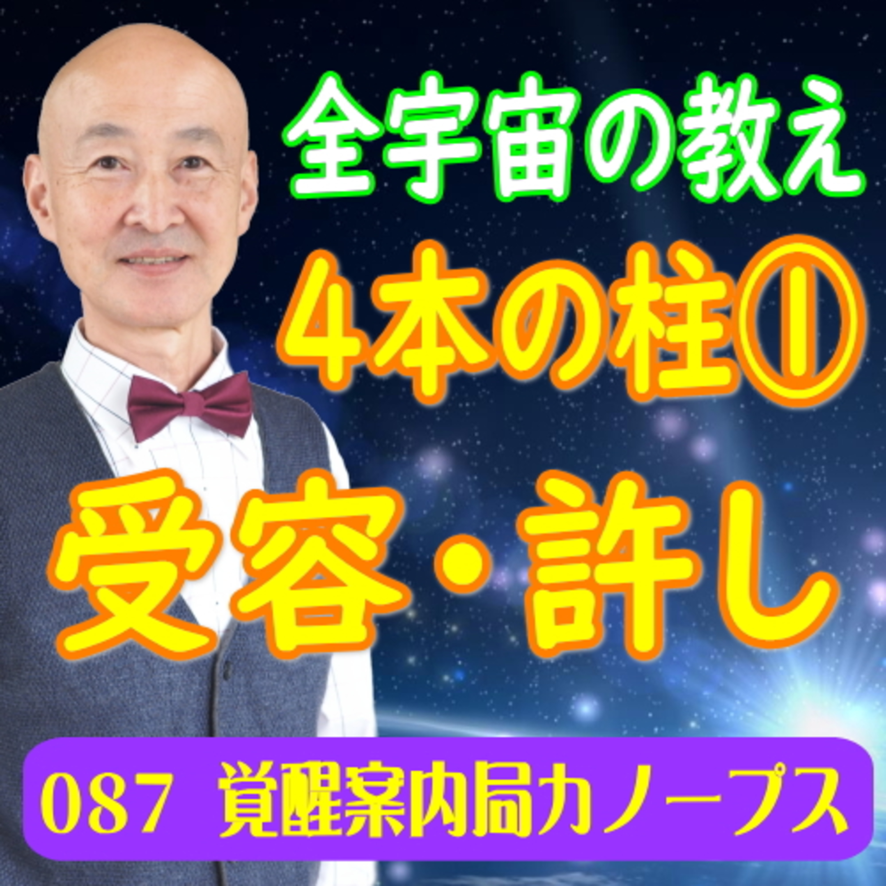 87「全宇宙の教え　4本の柱　その１」受容・許し episode artwork
