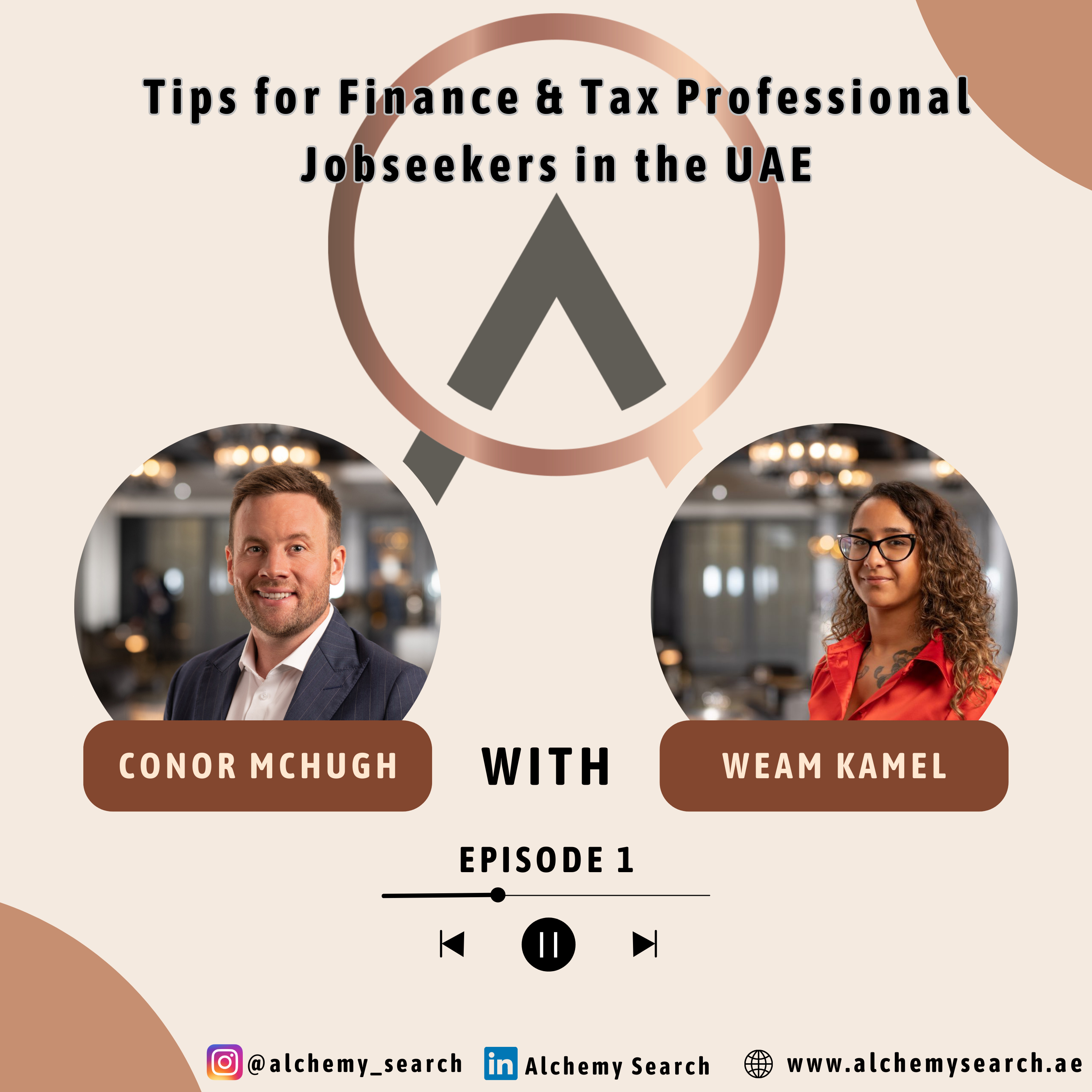 Episode 1: Tips for Finance & Tax Professional Jobseekers in the UAE episode artwork