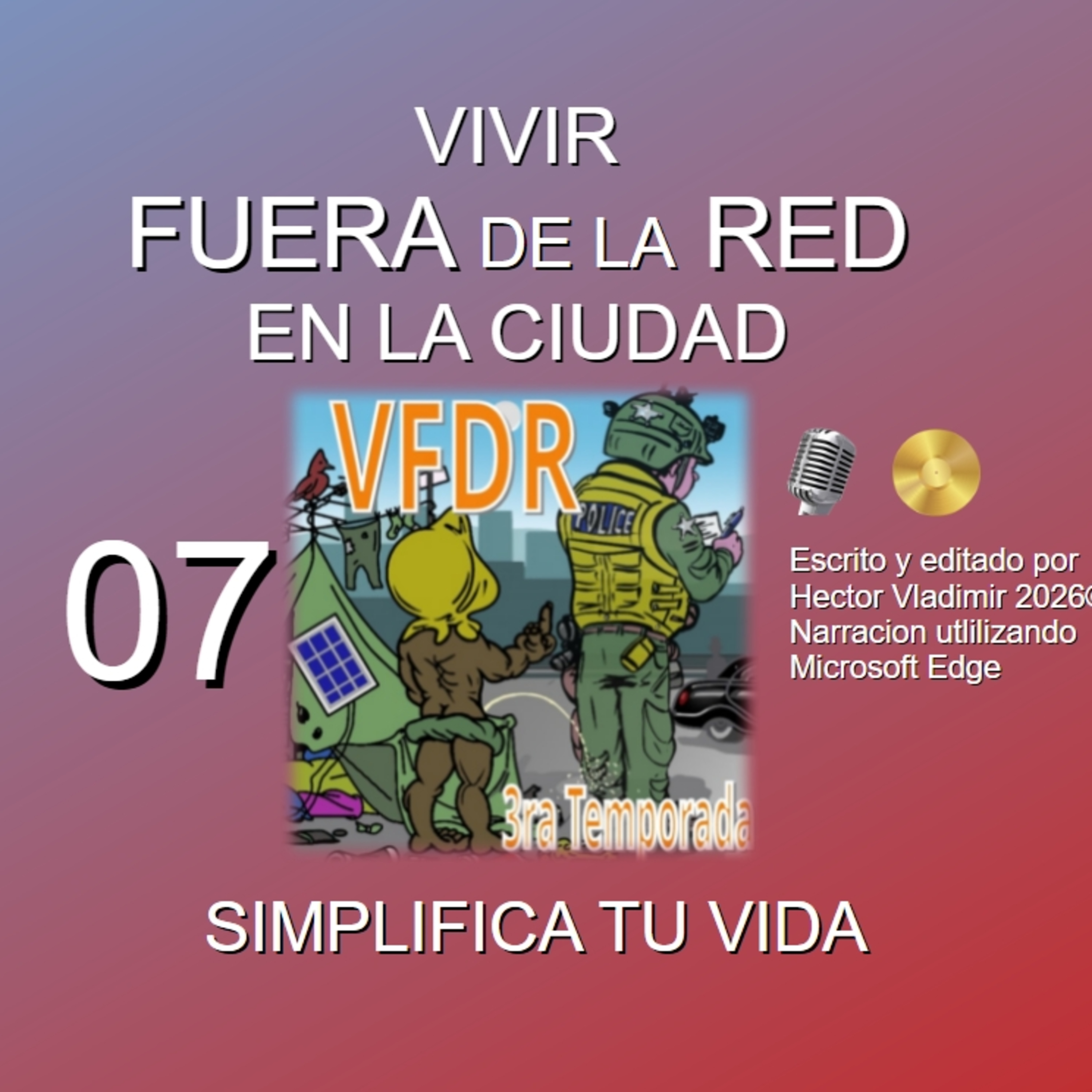 Portada de Vivir Fuera de la Red en la Ciudad