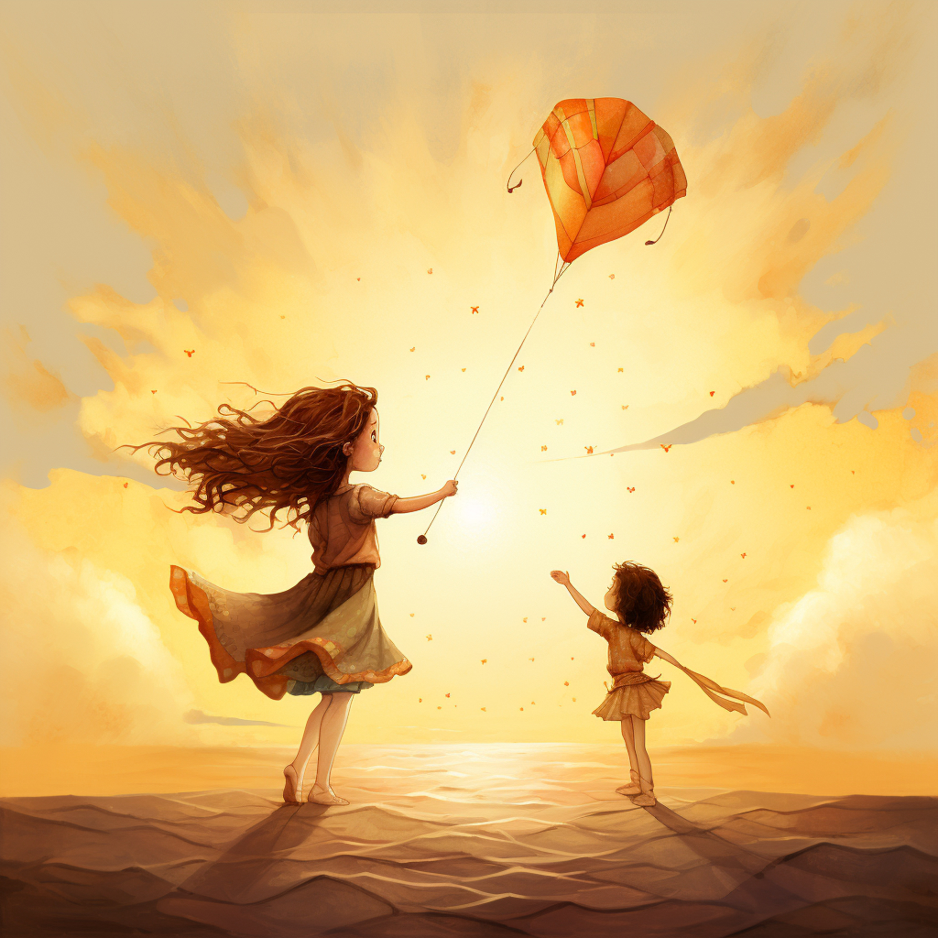 The Girl, Her Kite, and A New Friend episode artwork