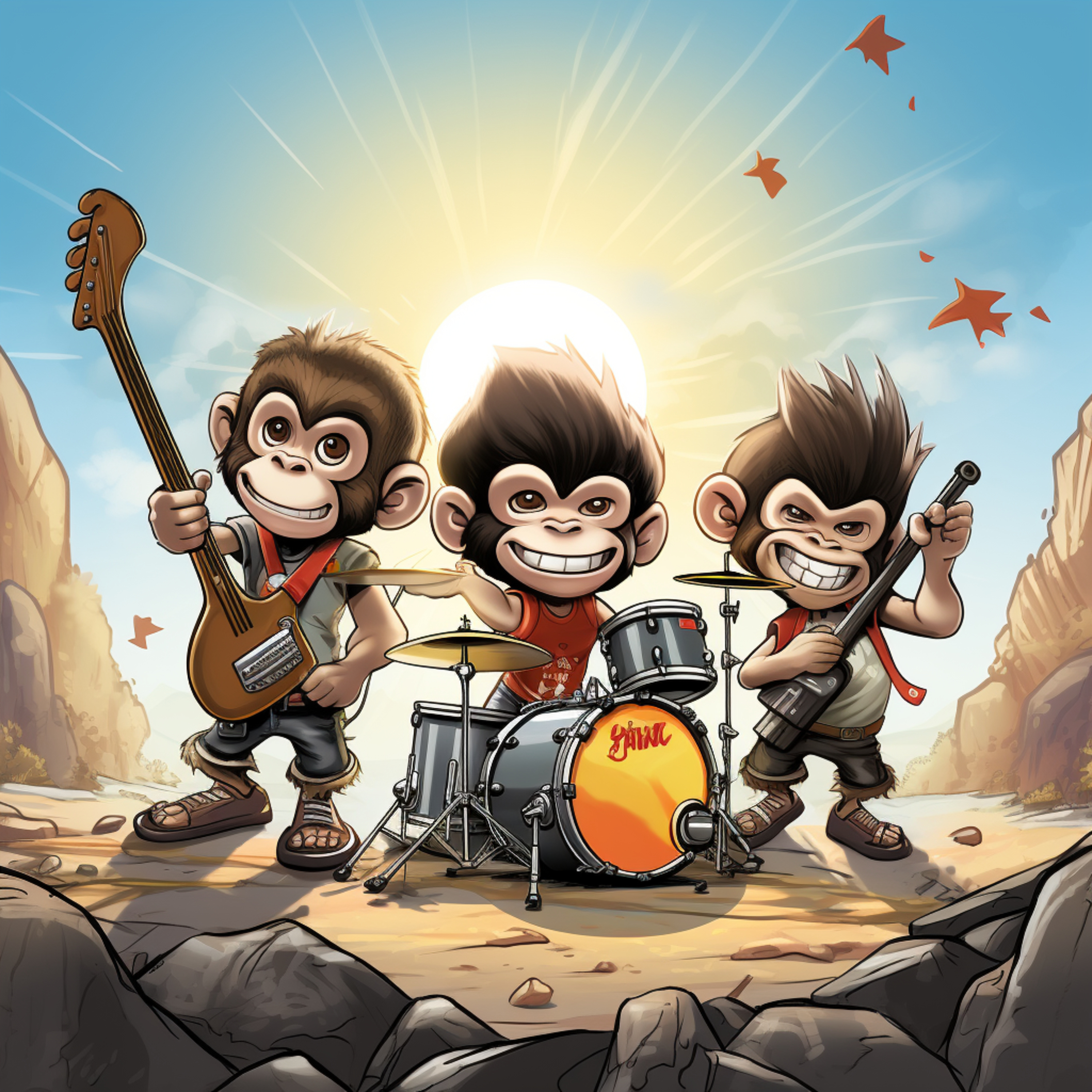 Rock On, Monkeys, Rock On episode artwork