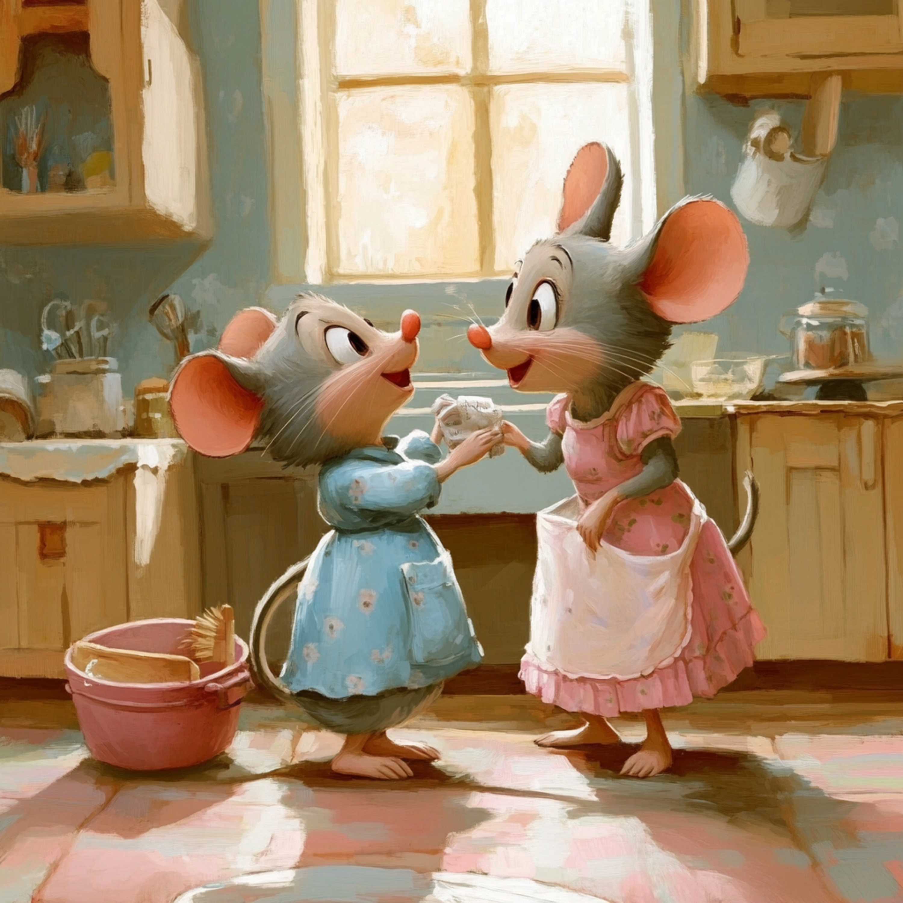 The Mouse Family's Fall Cleaning episode artwork