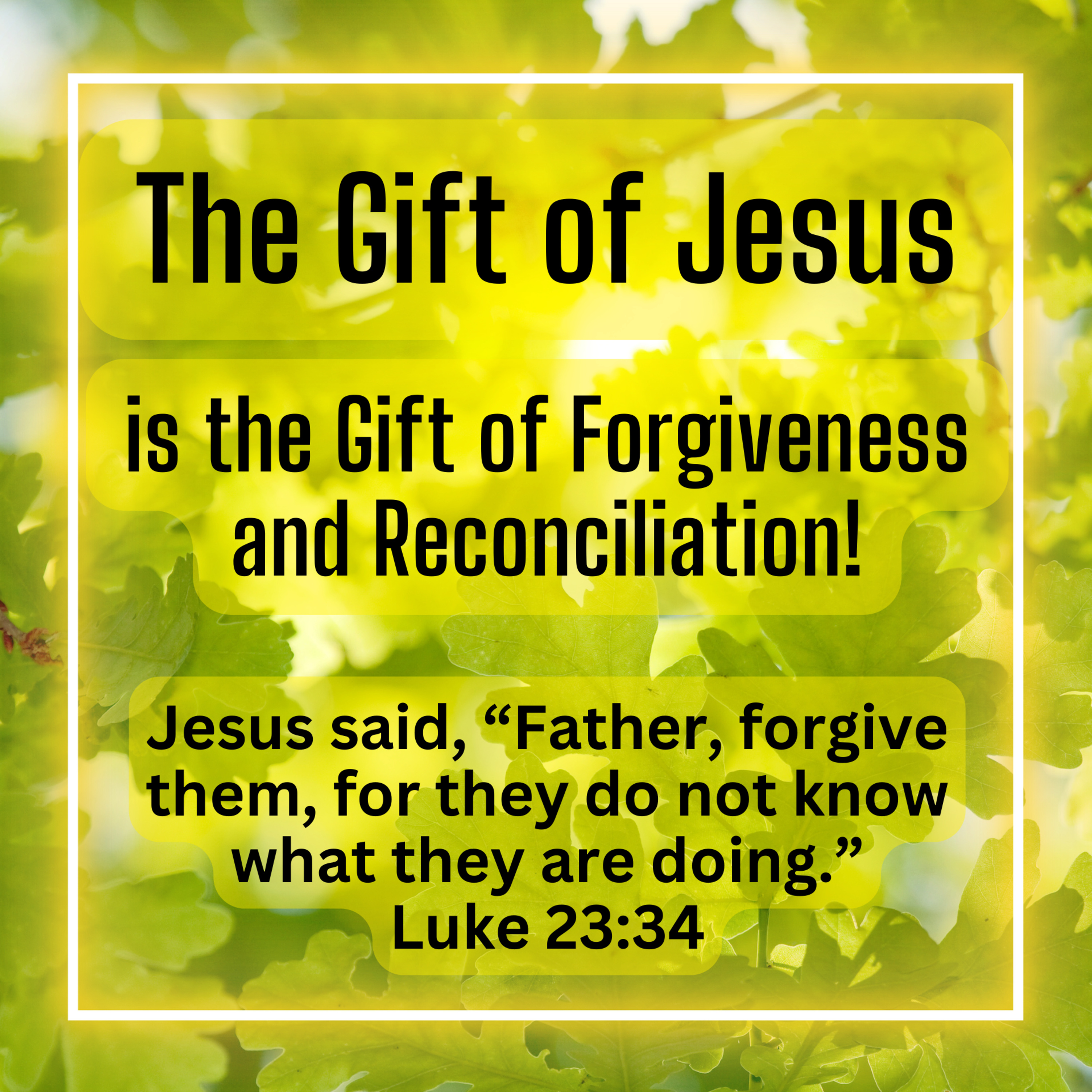The Gift of Jesus is the Gift of Forgiveness & Reconciliation (New Beginnings UMC) episode artwork