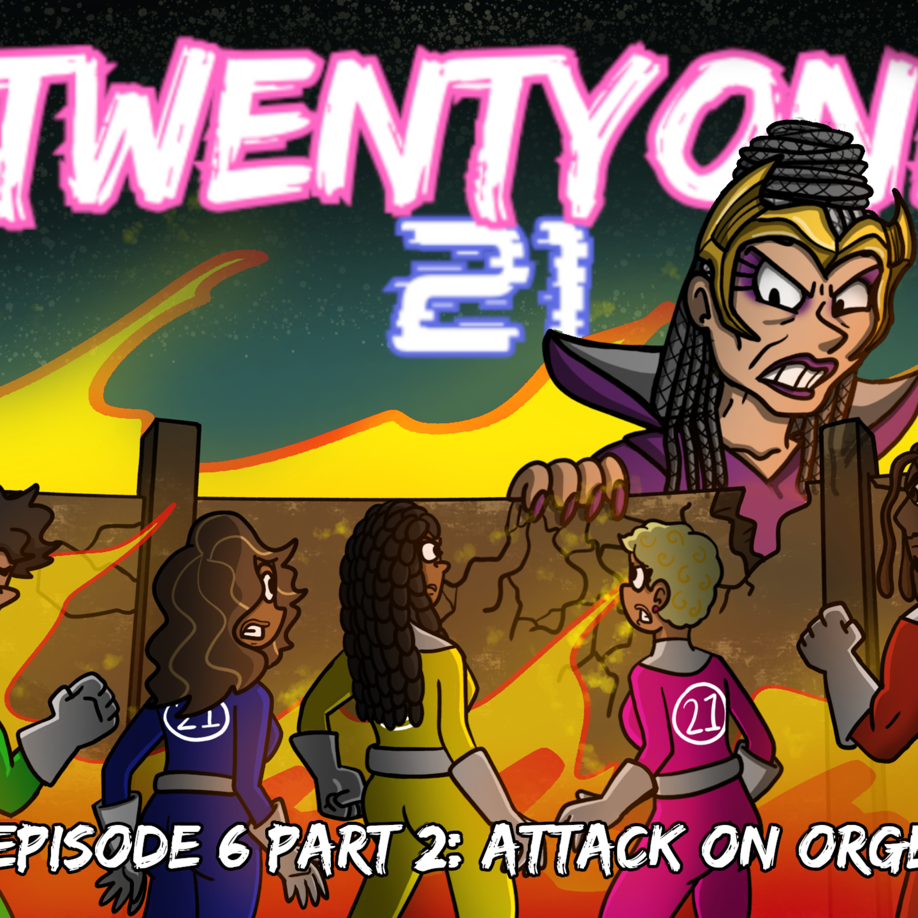 TwentyOne 21: A Black AF Scripted Audio Comedy