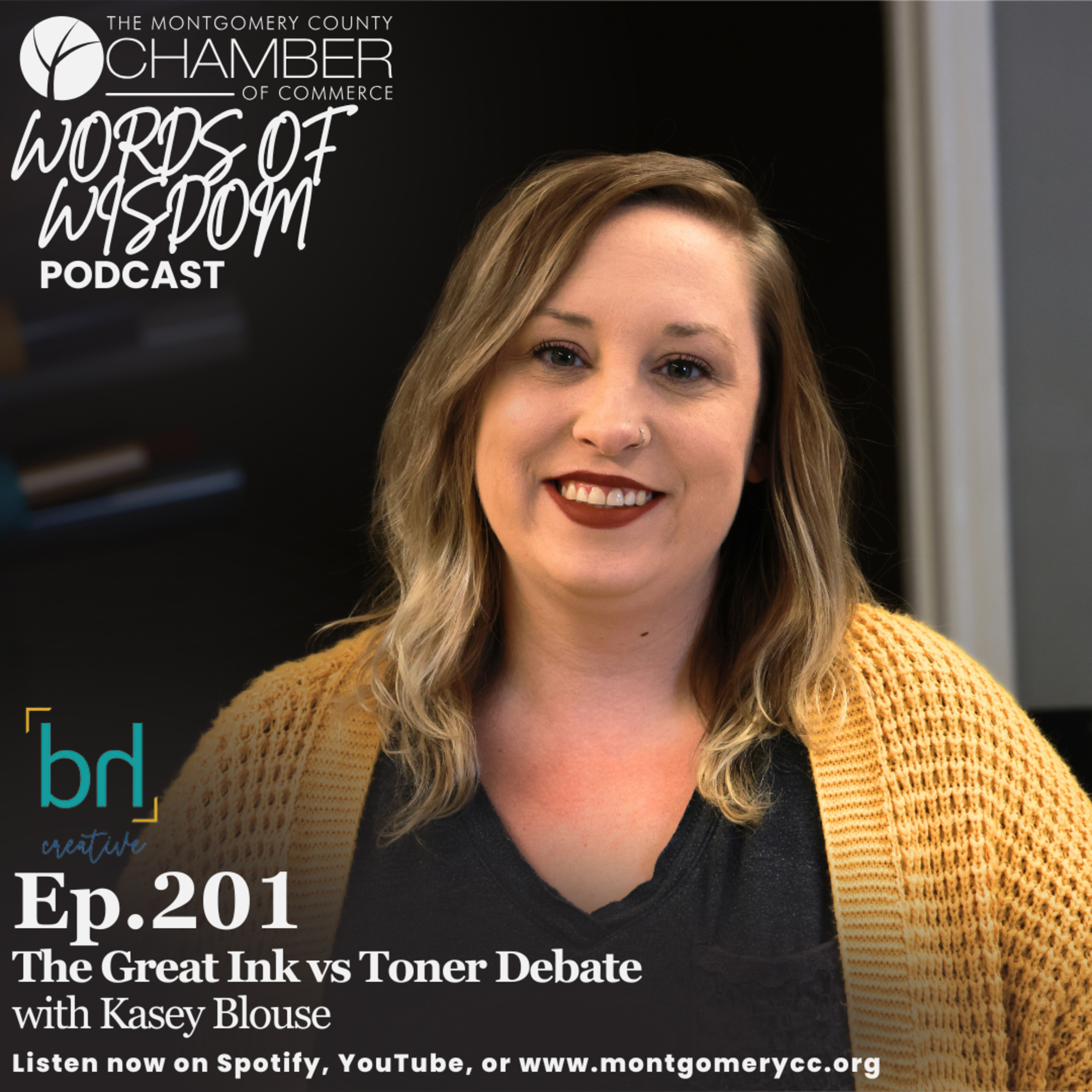 Ep.201 The Great Ink vs Toner Debate w/ Kasey Blouse episode artwork