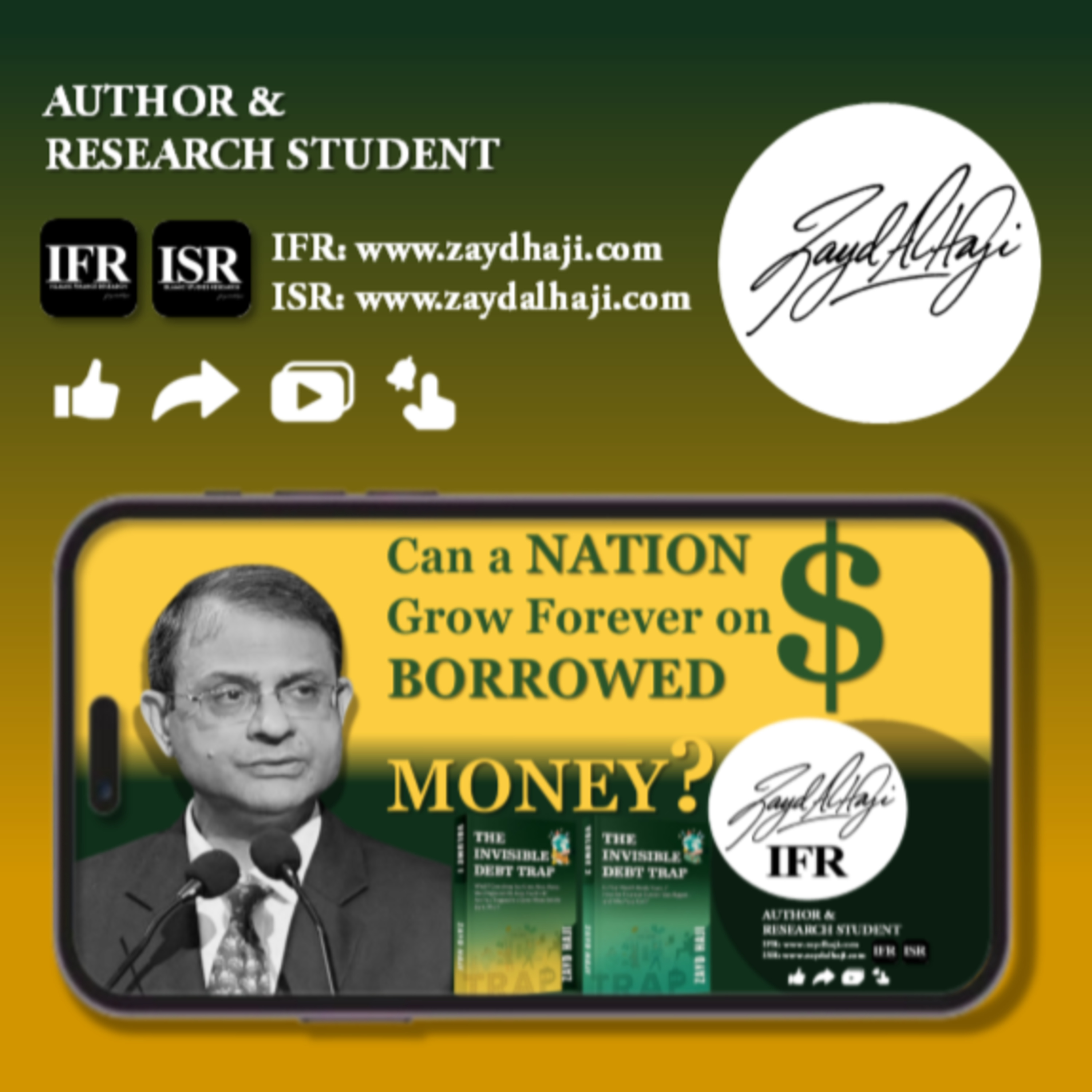 India Debt-To-GDP Ratio | India's 6.5% GDP Growth 2025: Real Progress or A Debt Trap? | Zayd Haji | IFR episode artwork