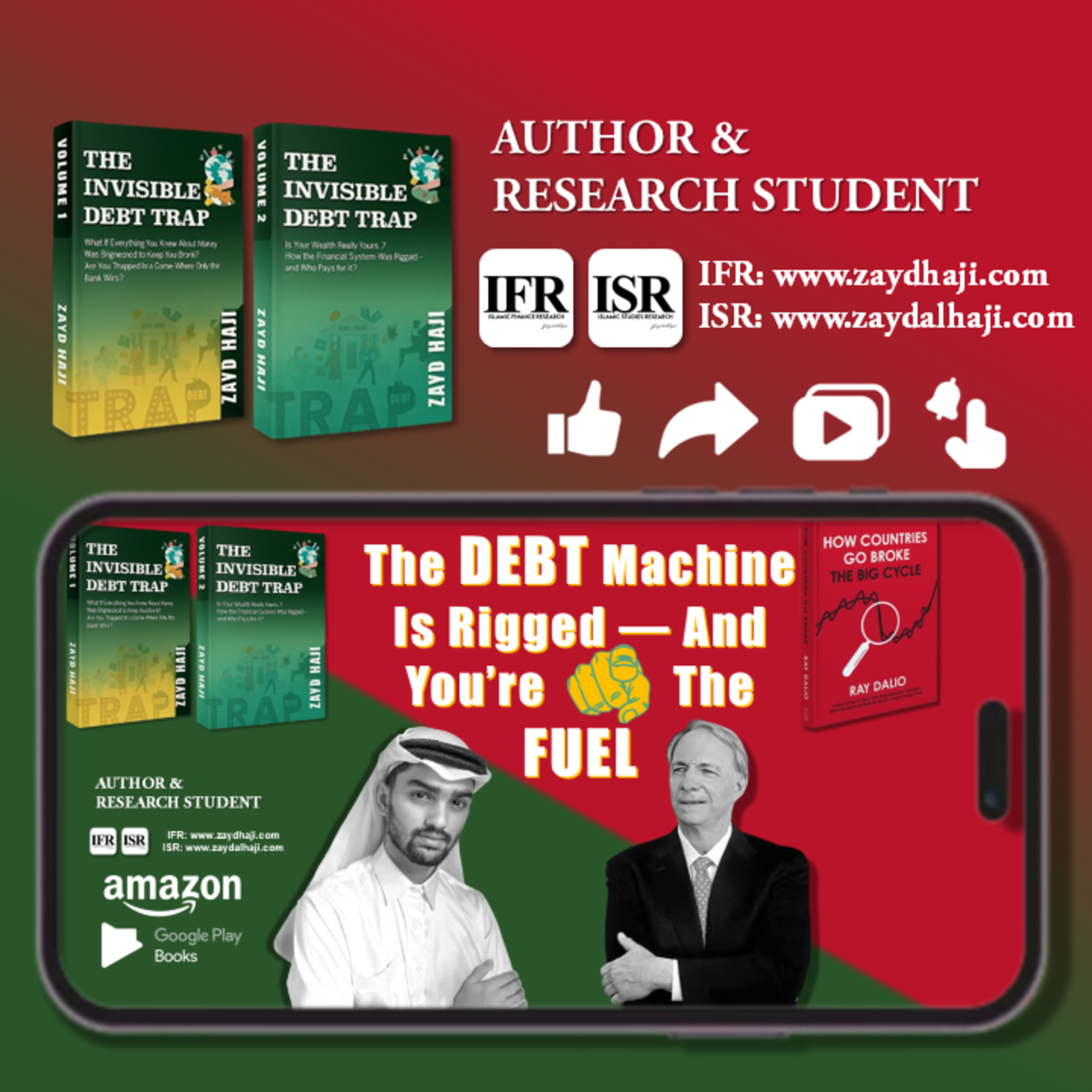 World Markets | Decoding Economy Cycles Debt Traps: From Global Market Signals to Economic Cycle Phases & Islamic Finance Ethics – Principles By Ray Dalio | Zayd Haji | IFR Islamic Finance Research episode artwork