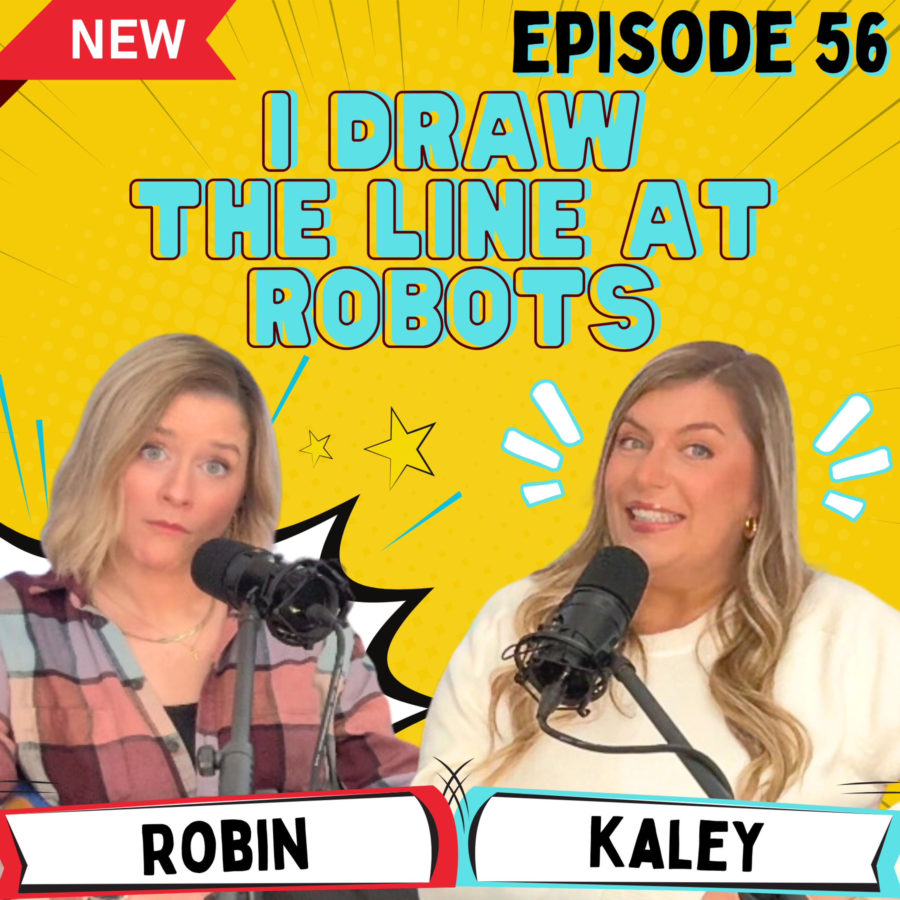 Episode 56 - I draw the line at robots episode artwork