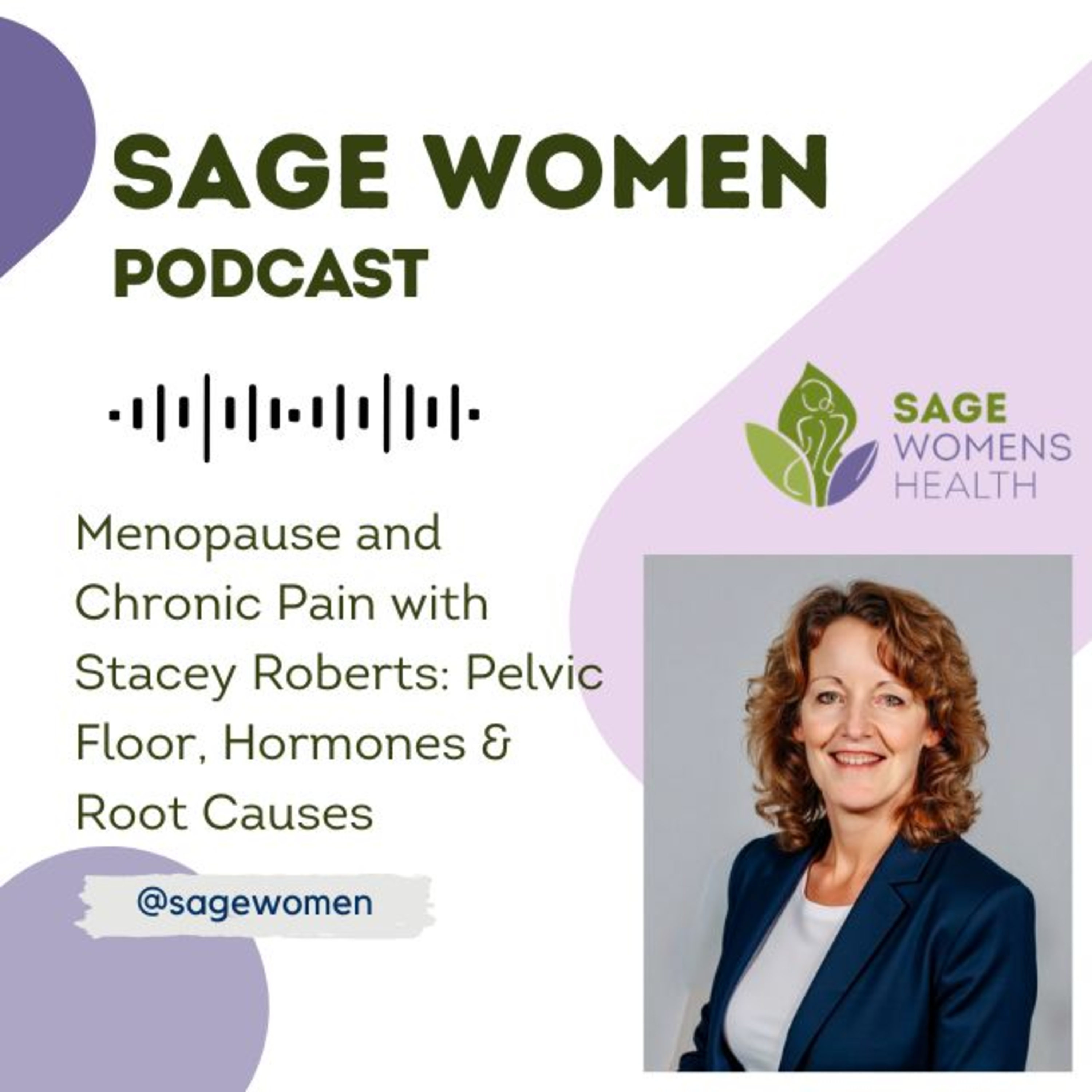 Menopause and Chronic Pain with Stacey Roberts: Pelvic Floor, Hormones & Root Causes episode artwork