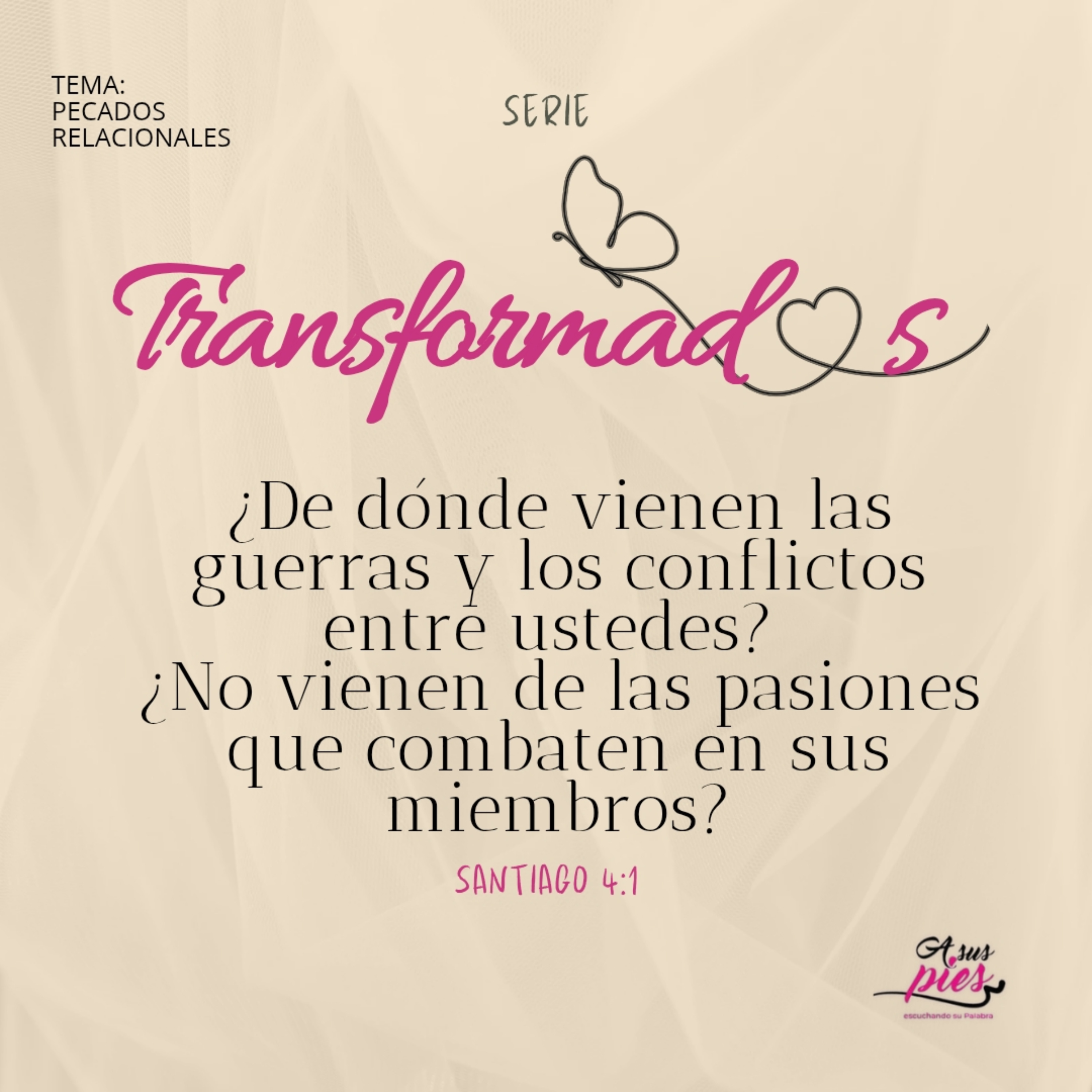 Portada de A Sus Pies