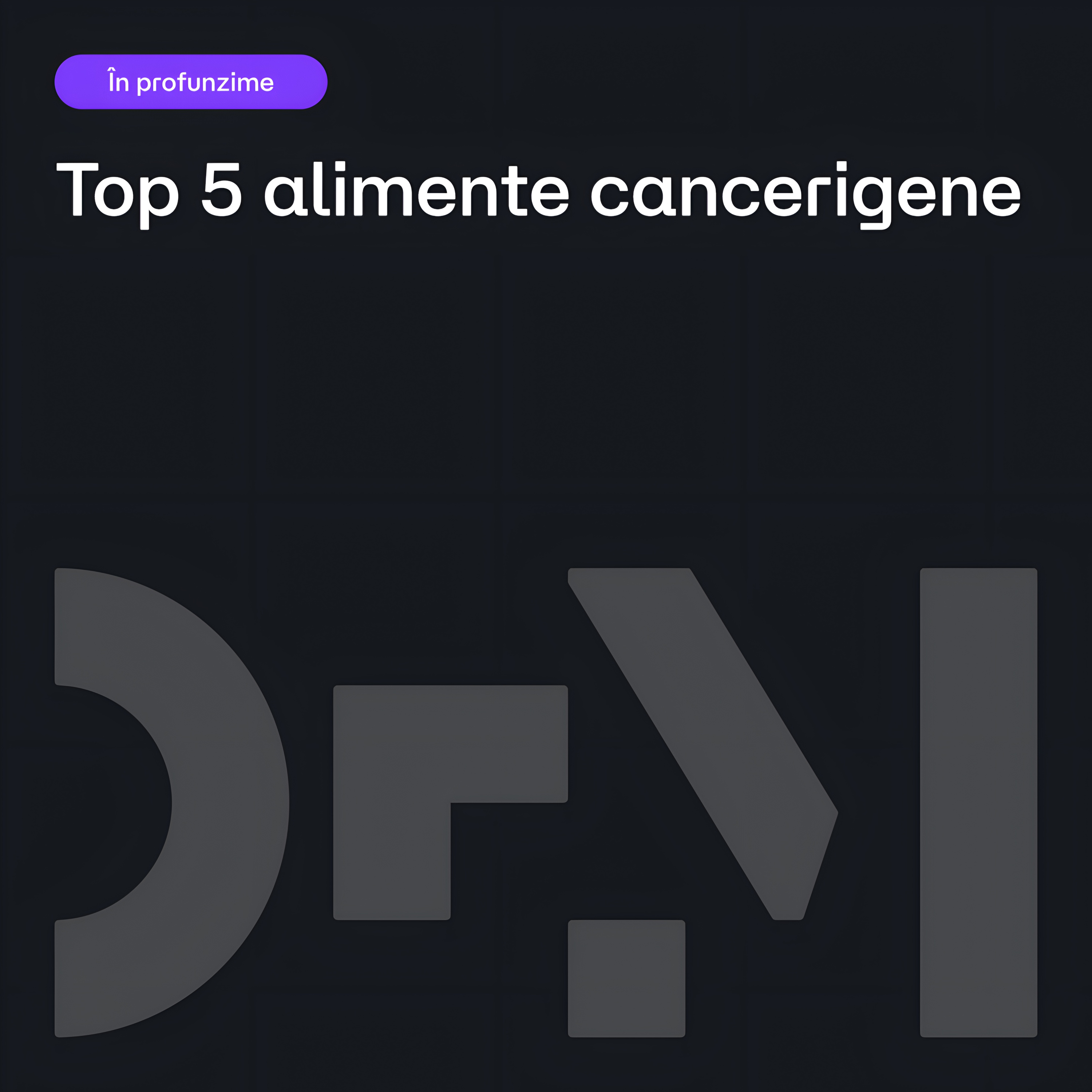 5 alimentele care cresc riscul de cancer. Ce spune știința.