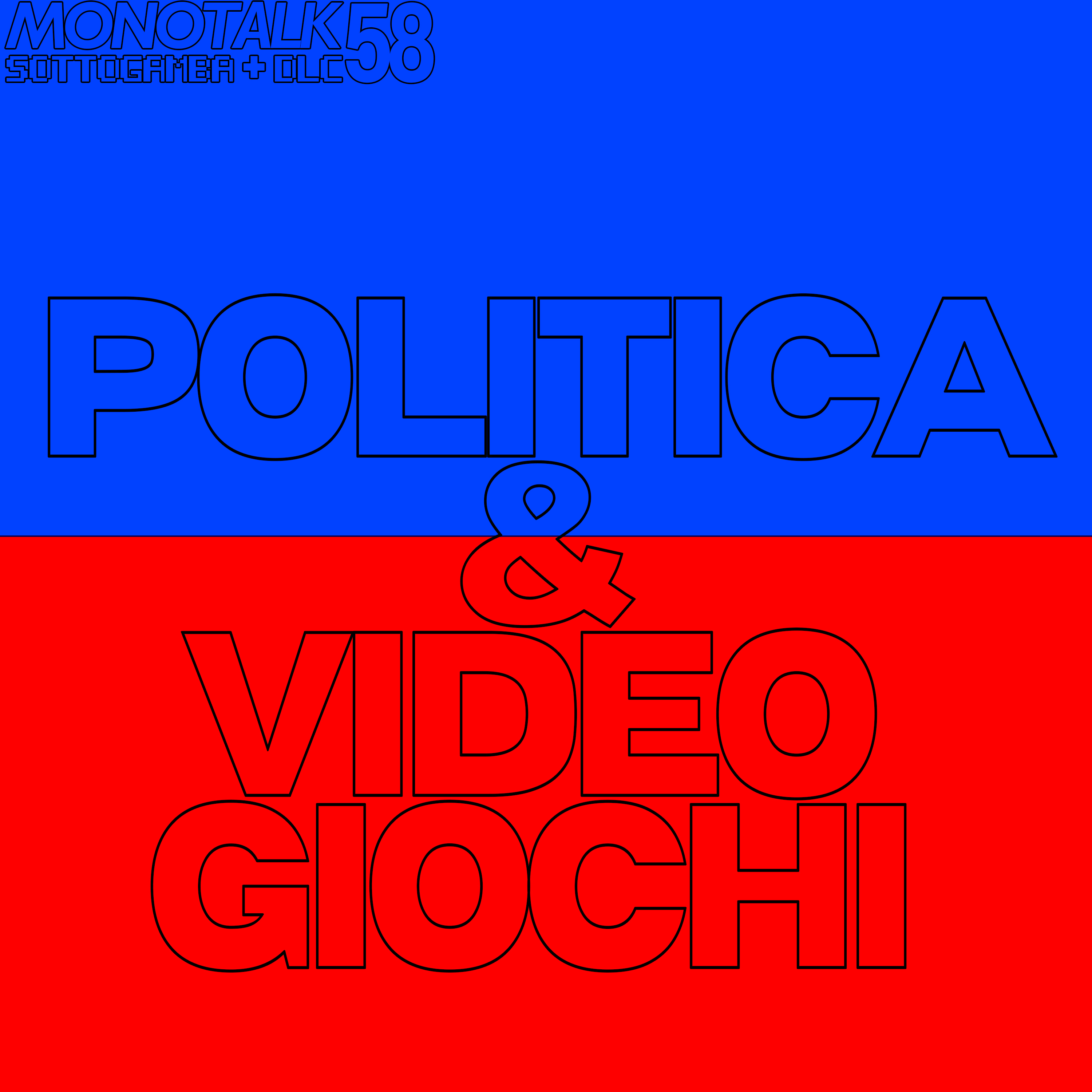 Monoleg 58 - Politica e Videogiochi episode artwork