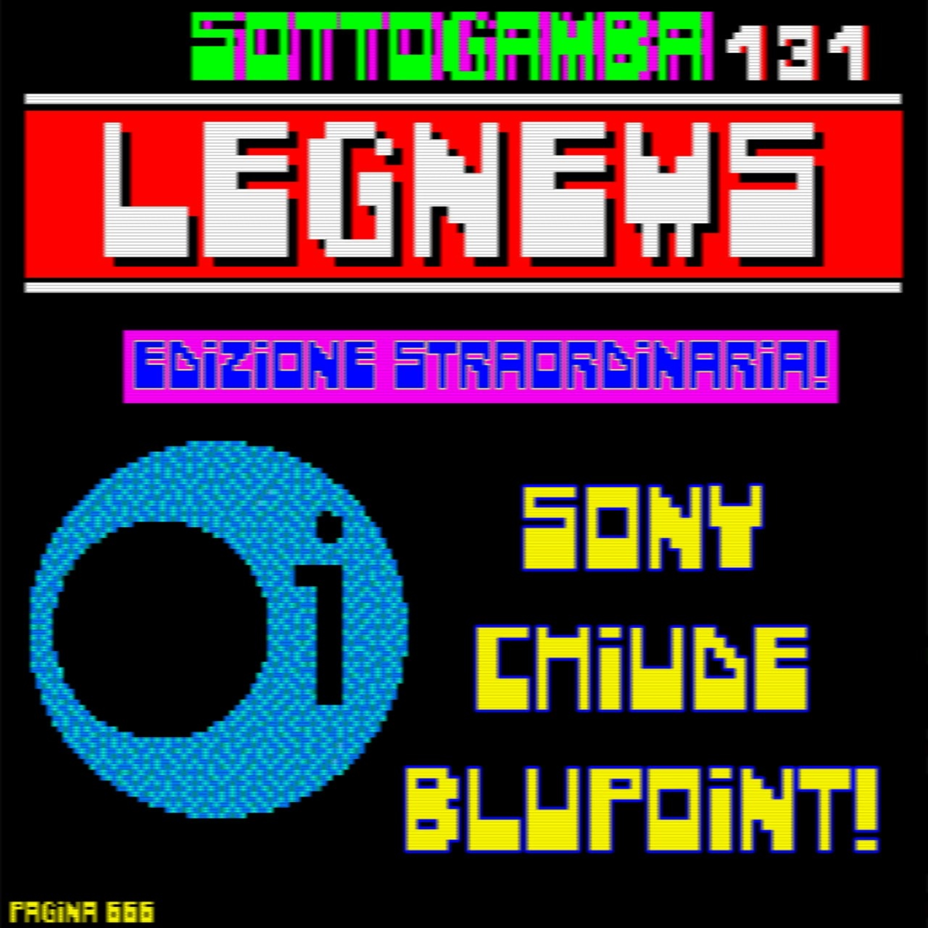 LegNews 131 - Sony chiude BluePoint Games episode artwork
