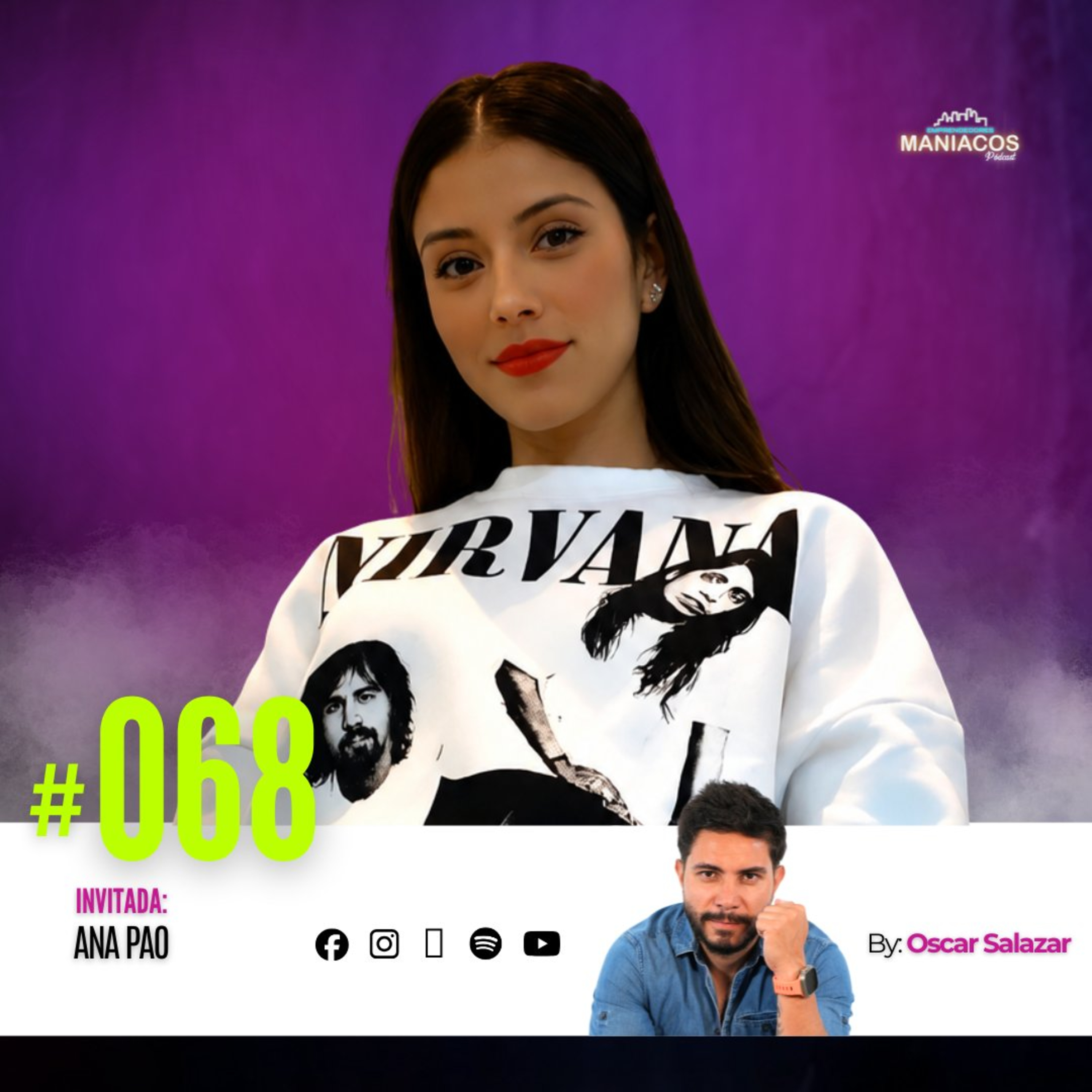 Espiritualidad, Crecimiento Personal y Negocios | ANA PAO en MANIACOS PODCAST #68 episode artwork