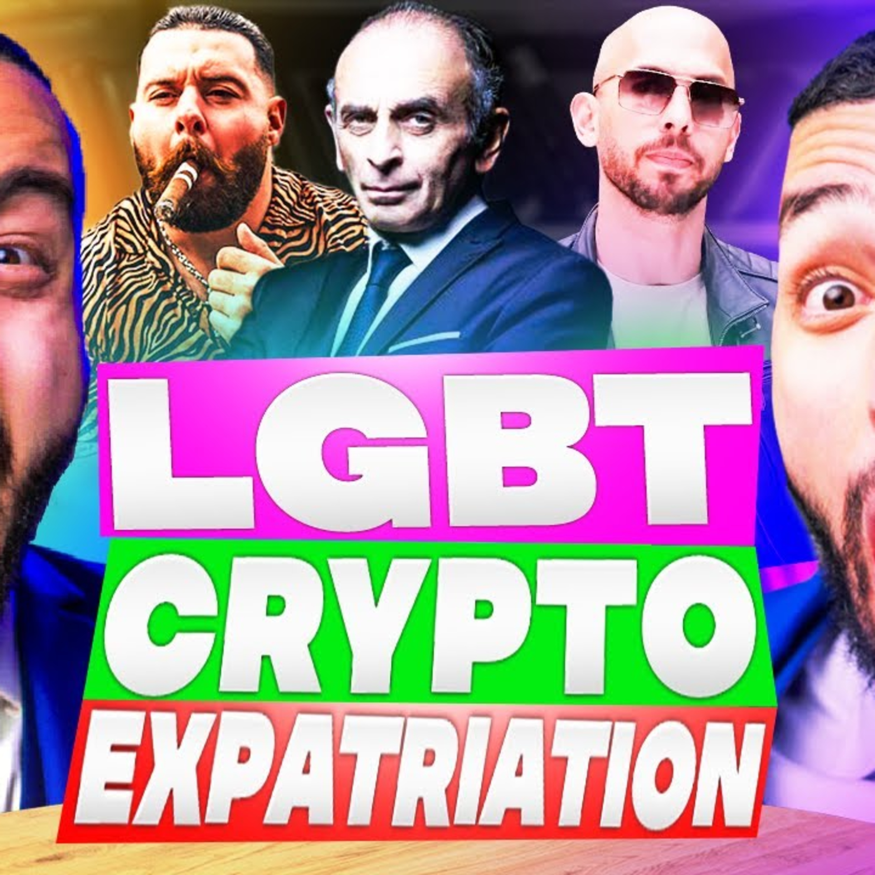 HOMO & LGBT, RACISME ANTI-BLANC, PUCEAU, CRYPTO X100, EXPATRIATION RACIALE... Podcast Deux Frères #6 episode artwork