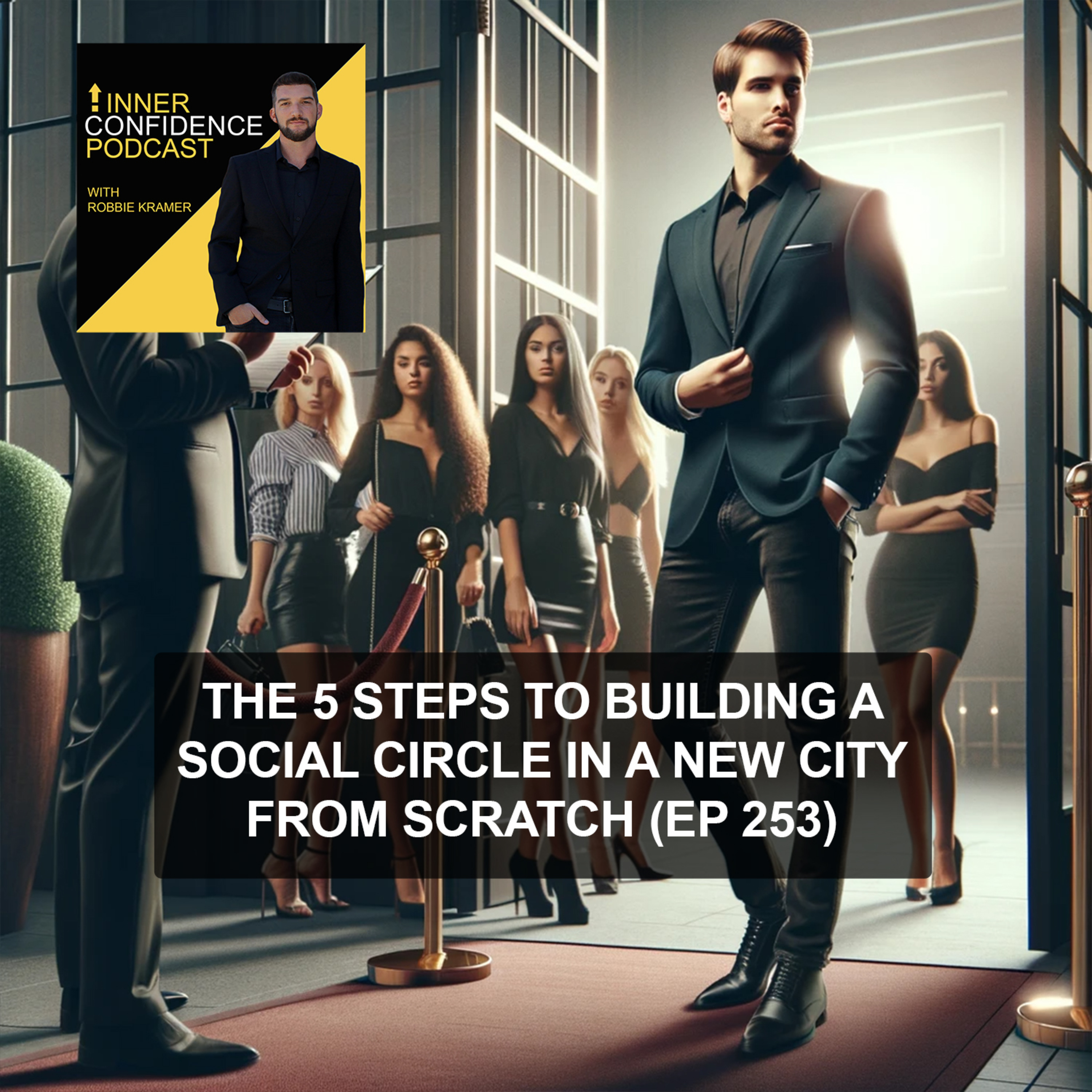 The 5 Steps To Building A Social Circle In A New City From Scratch (Ep 253) episode artwork