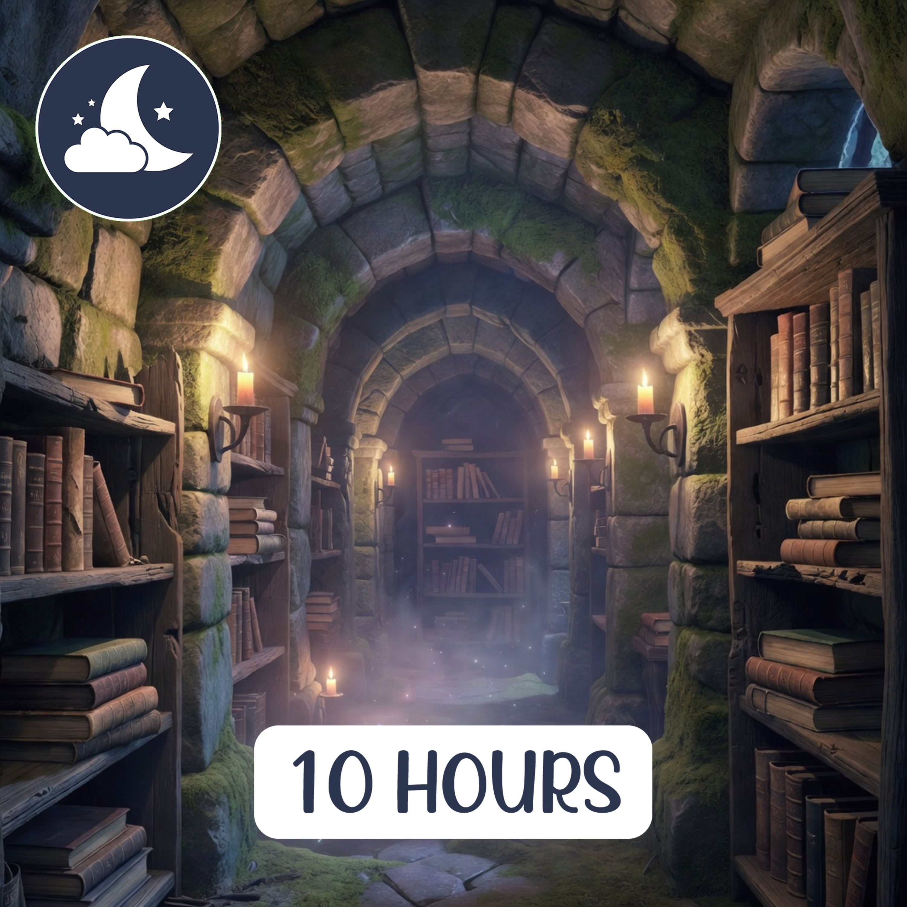10 Hours Hogwarts Legacy Secret Rooms Ambience: Soothing Hidden Passages for Deep Sleep & Relaxation
