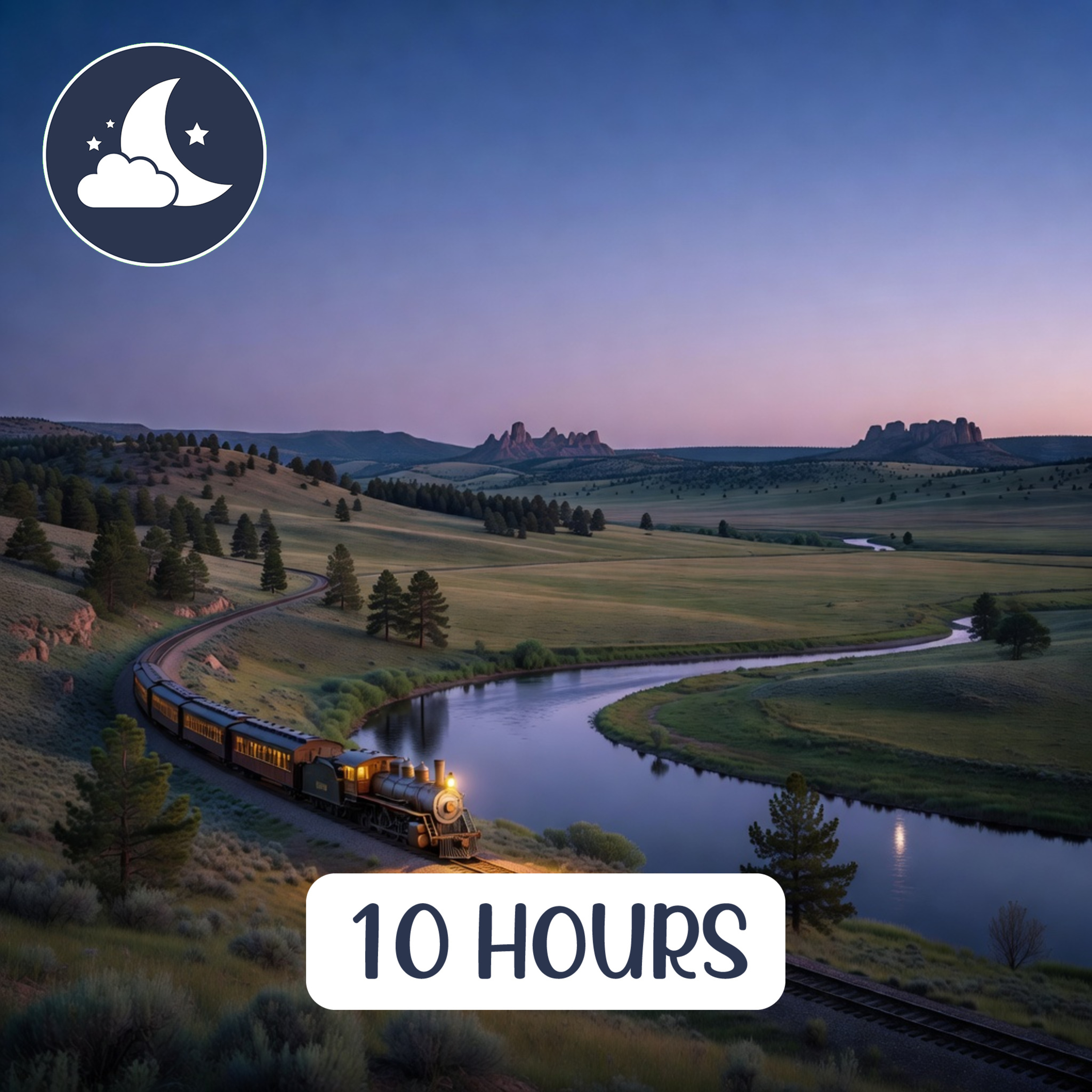 Red Dead Redemption - Falling Asleep on a Western Train Ride: 10 Hours of Soothing Train Sounds & Wild West Ambience for Sleep episode artwork
