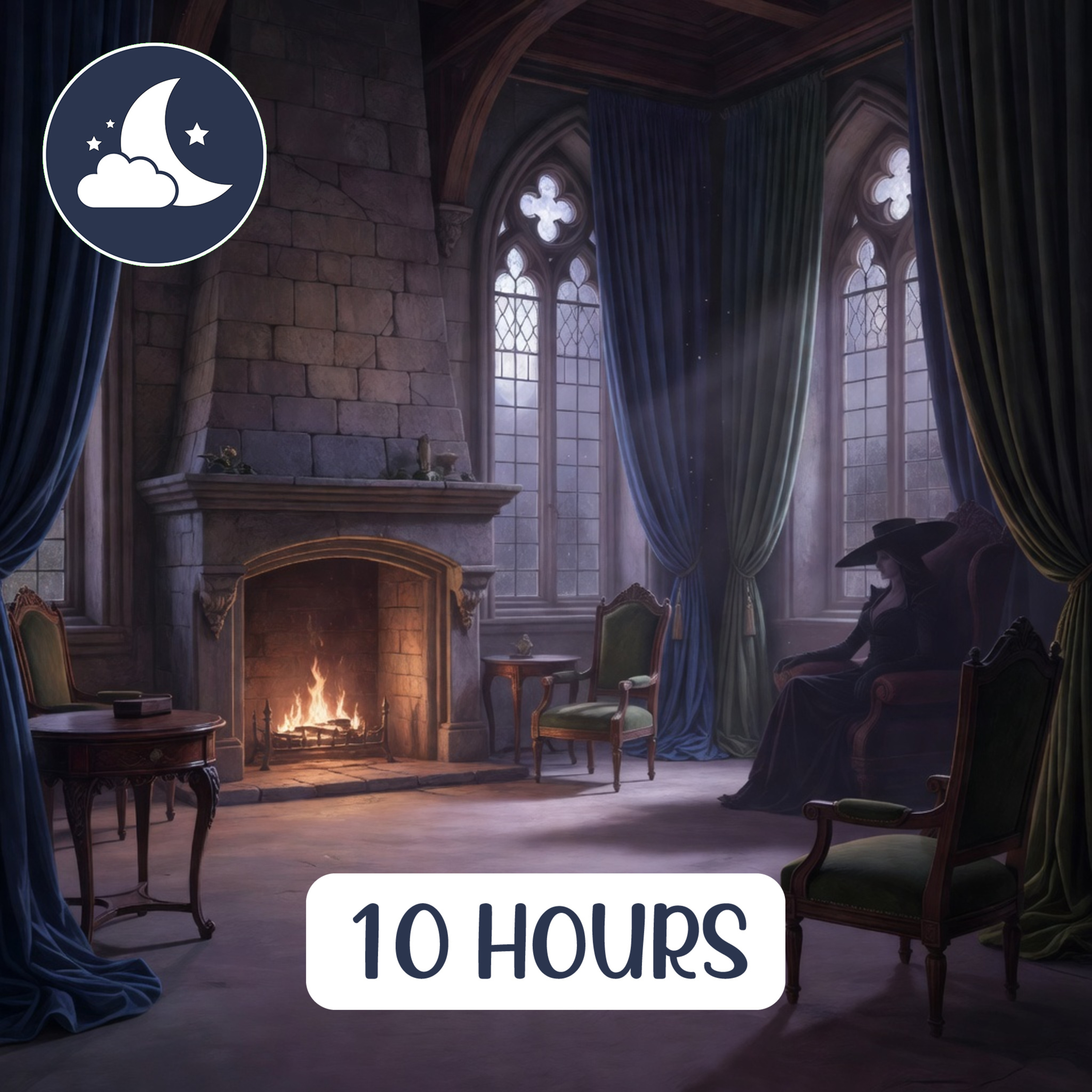 Resident Evil ASMR - 10 Hours Lady Dimitrescu Fireplace Ambience for Deep Sleep and Relaxation episode artwork