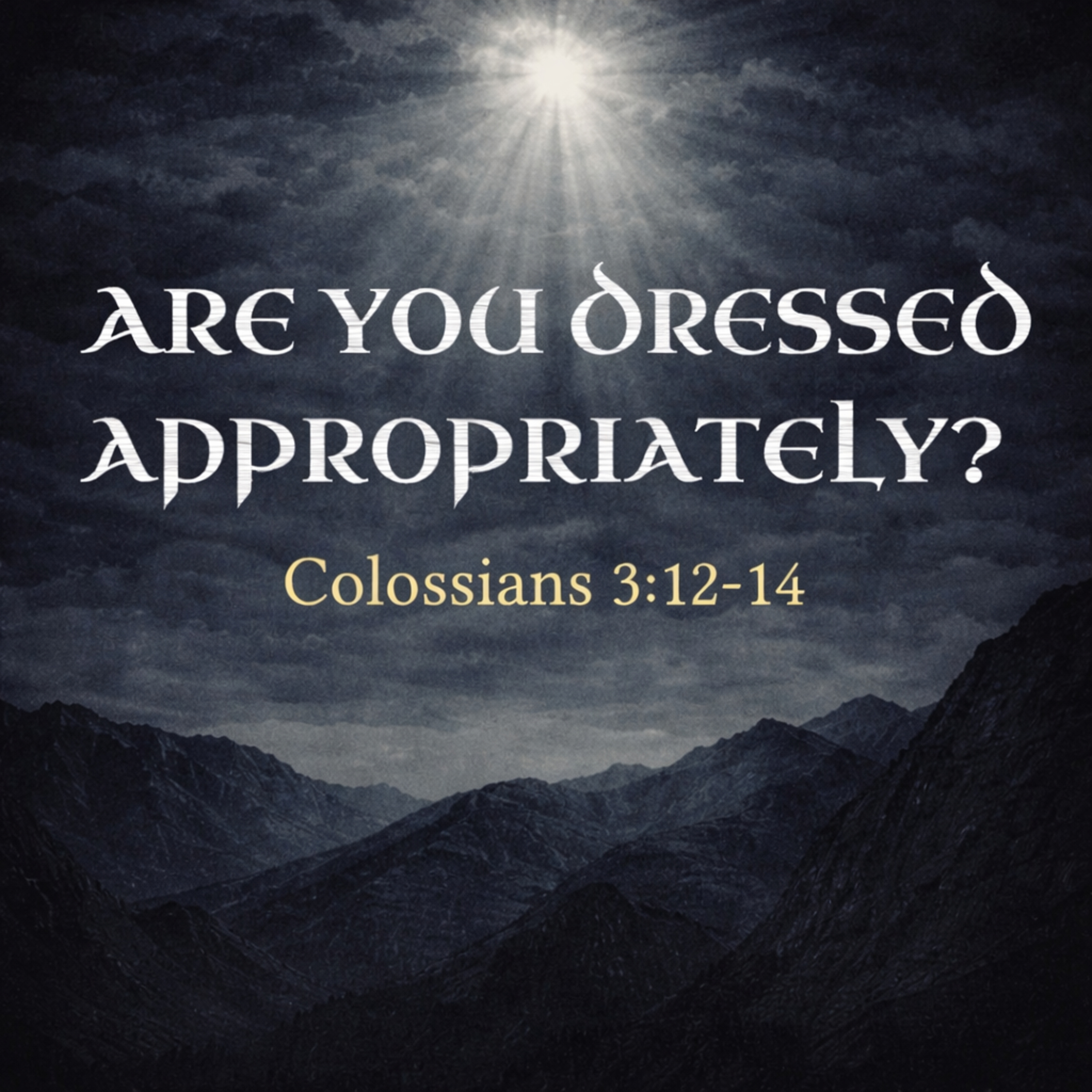 "Are You Appropriately Dressed?" episode artwork