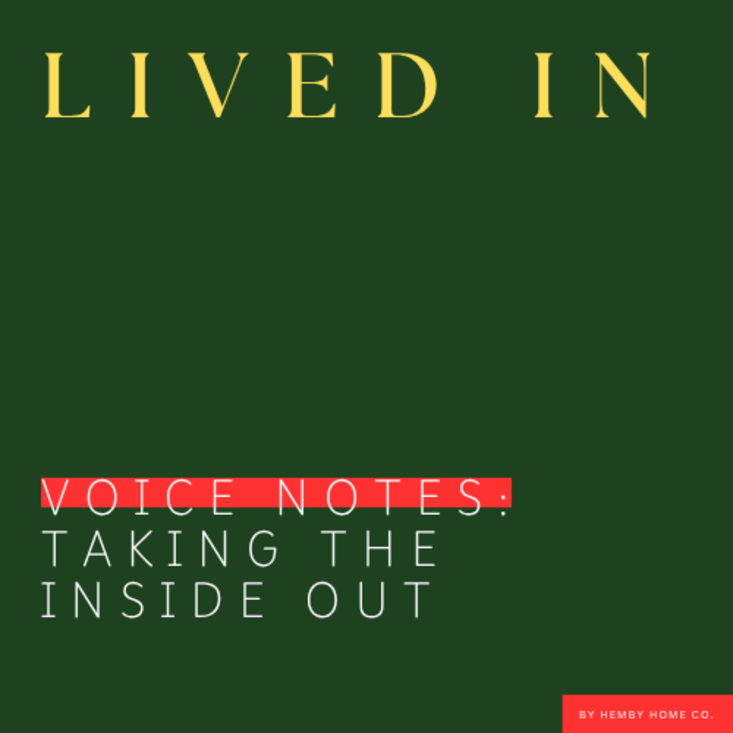 Taking the Inside Out episode artwork