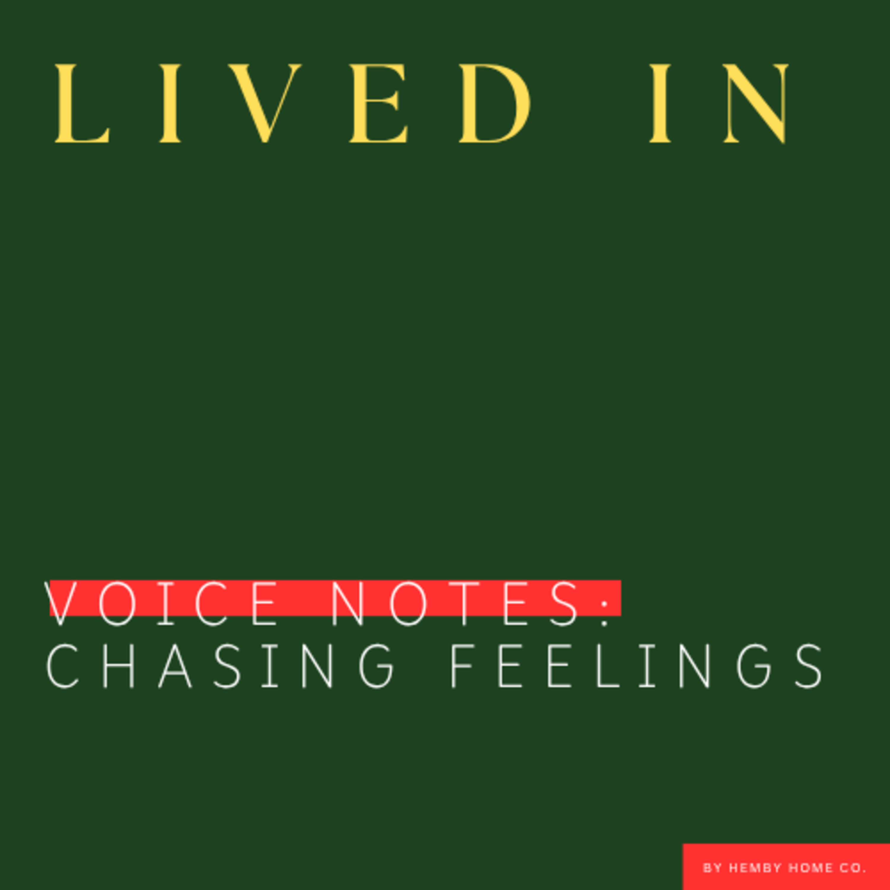 Chasing Feelings episode artwork