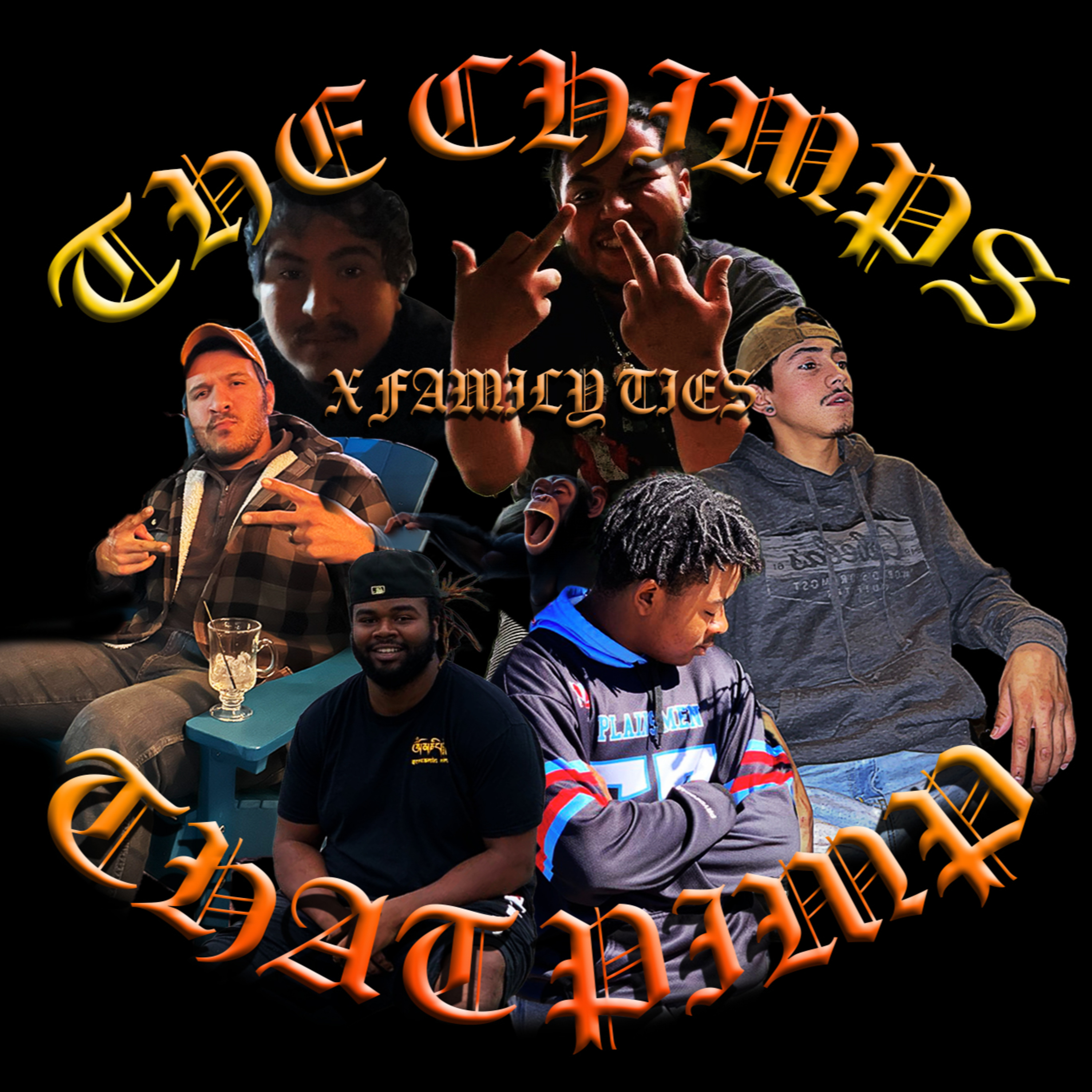 The Chimps X Family Ties episode artwork