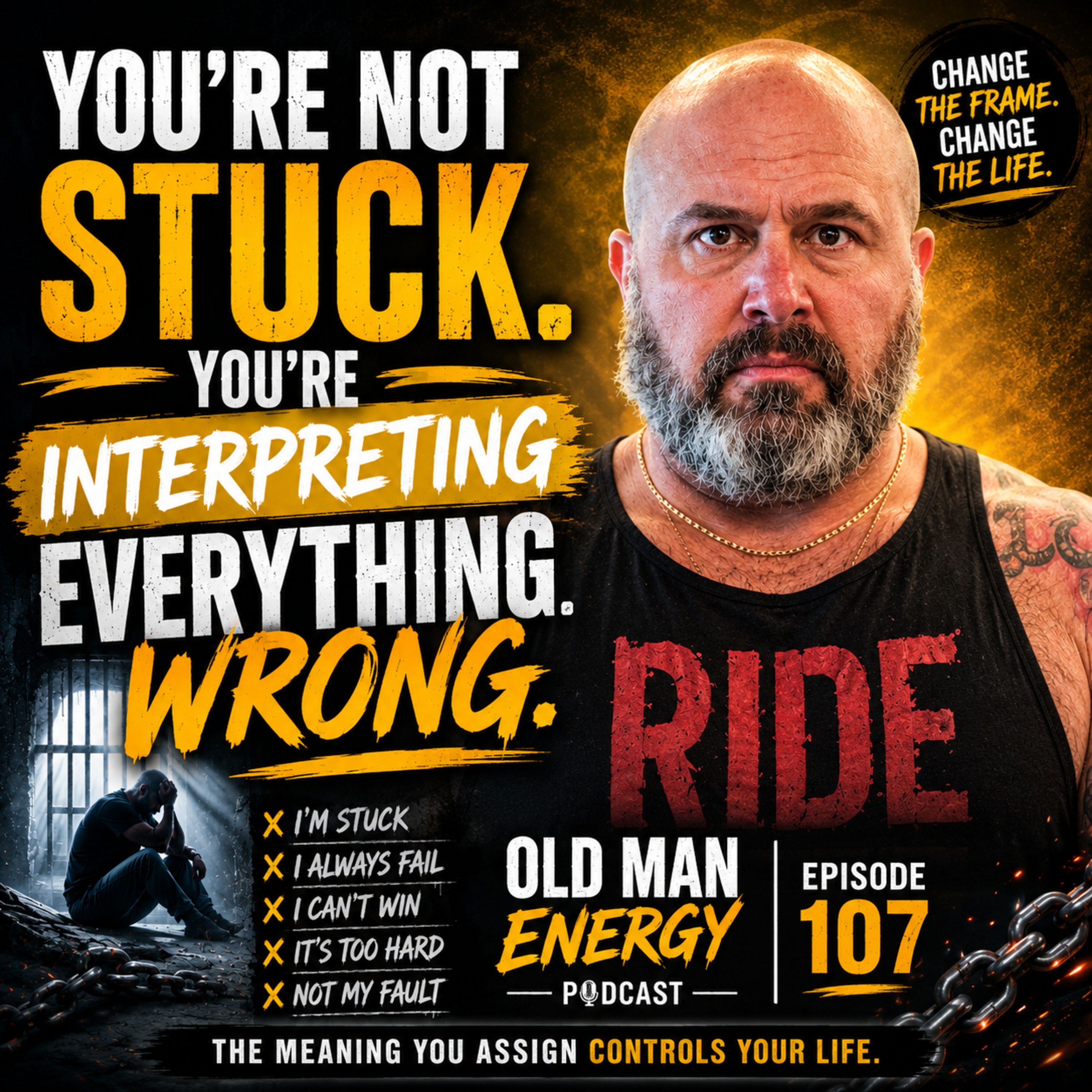 Stop Assigning Permanent Meaning to Temporary Pain | Ep 107 episode artwork
