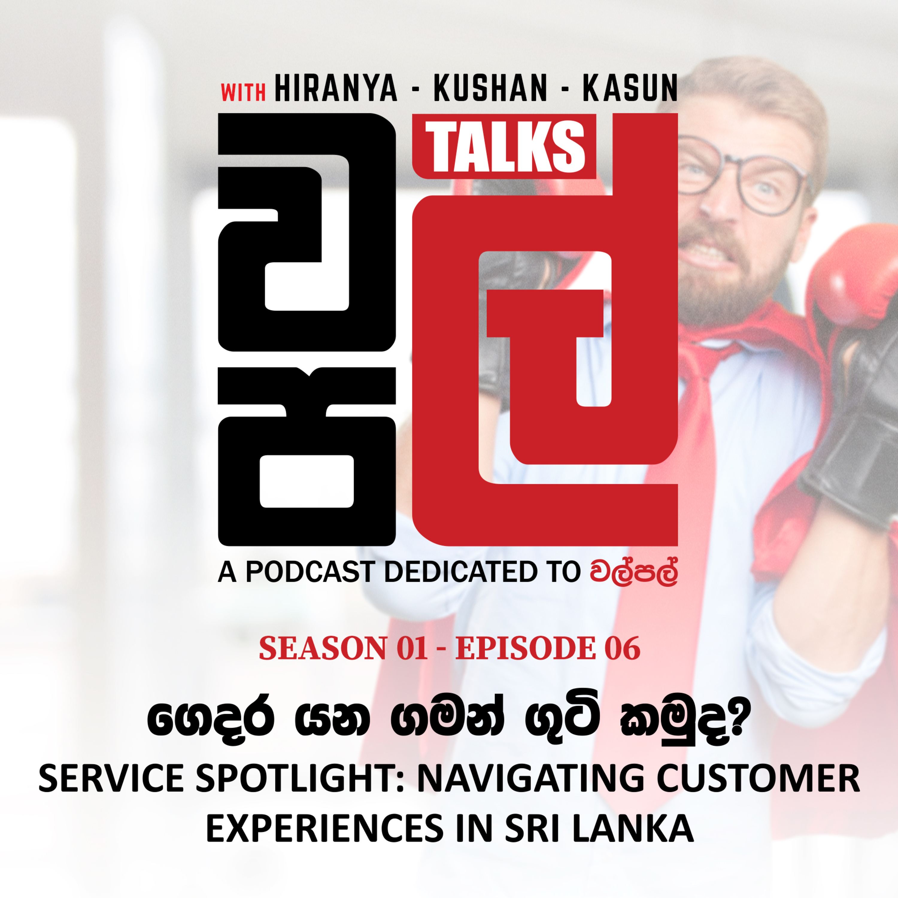 ගෙදර යන ගමන් ගුටි කමුද? | Service Spotlight: Navigating Customer Experiences in Sri Lanka - WalPal Talks EP 06 episode artwork