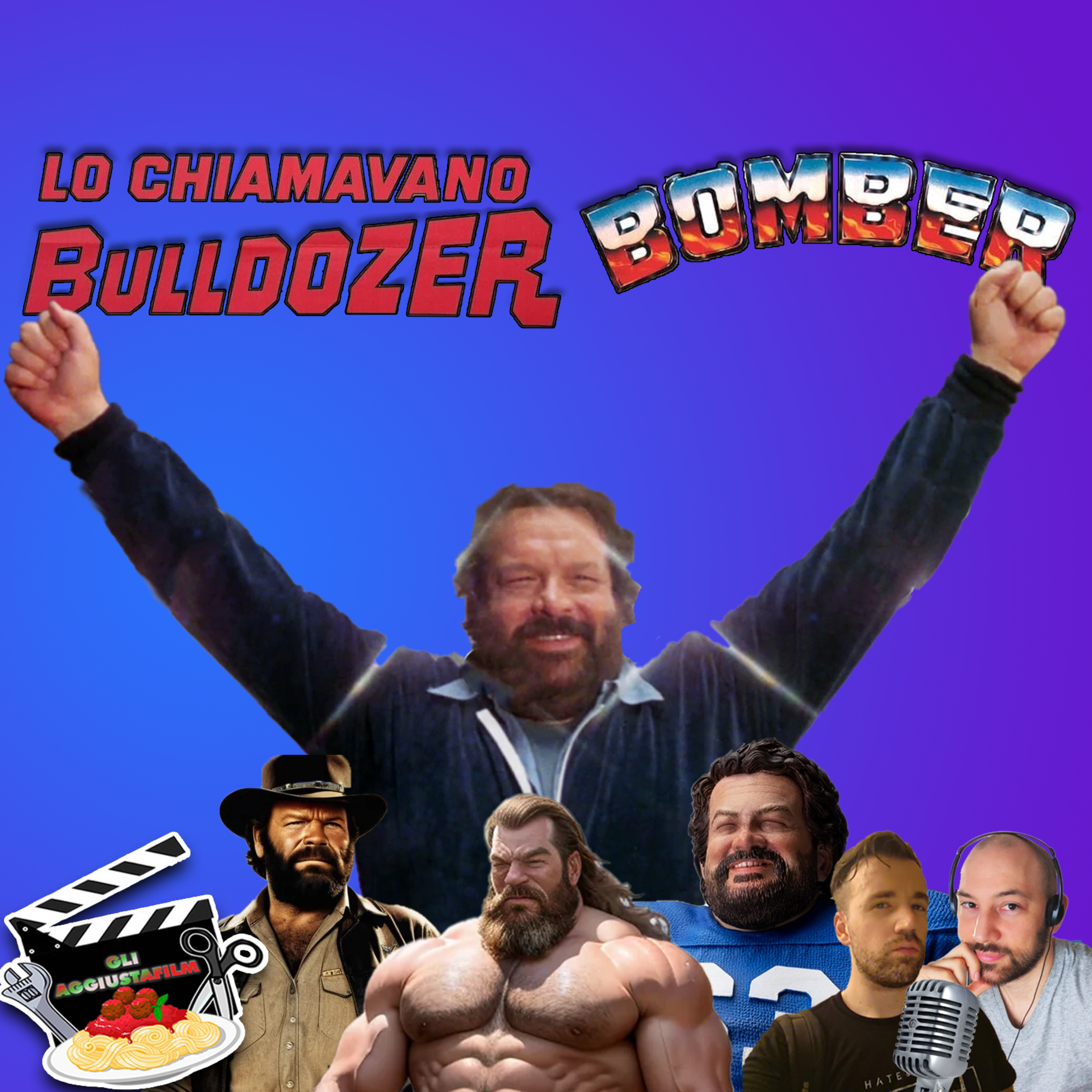 Lo Chiamavano Bulldozer (1978) / Bomber (1982) - Bud Spencer col suo slop ha rincoglionito mezza Italia episode artwork