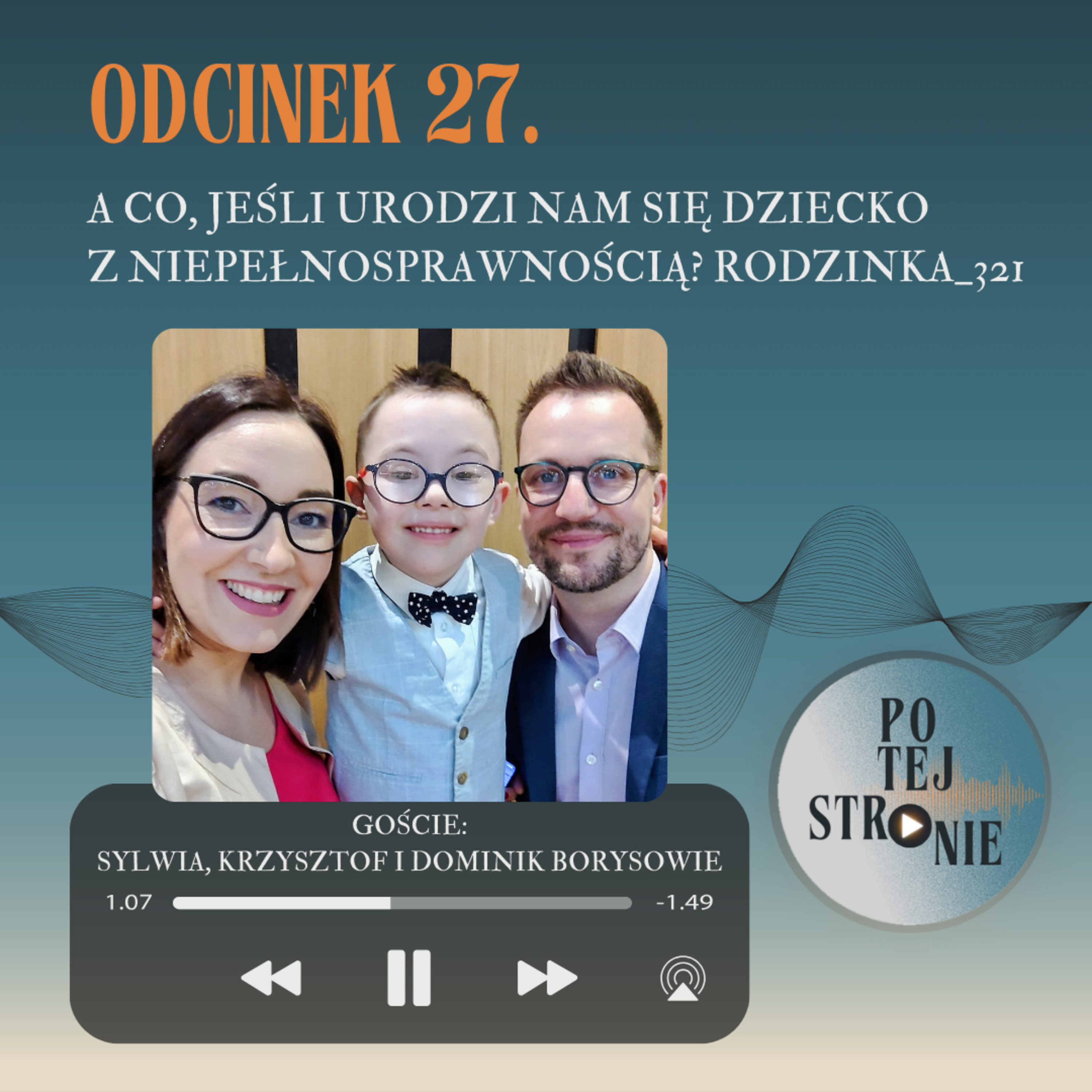ODCINEK 27. A co, jeśli urodzi nam się dziecko z niepełnosprawnością? Rodzinka_321 episode artwork