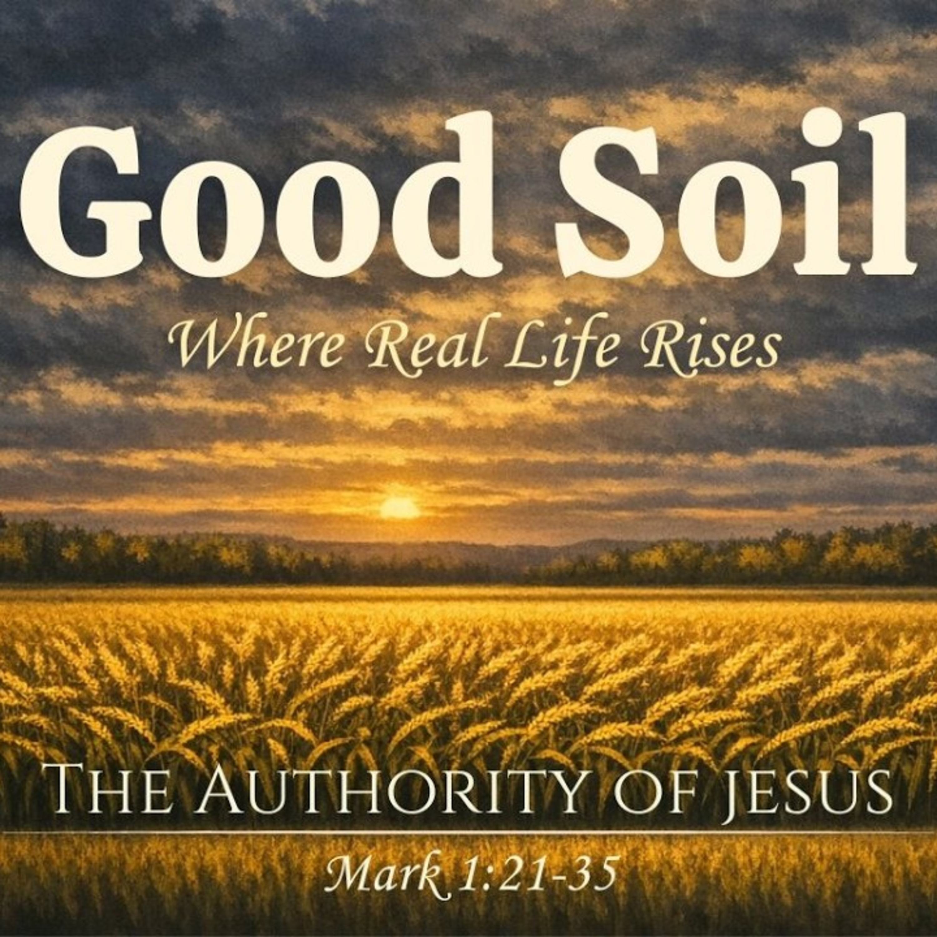 Sermon - The Authority of Jesus - Mark 1:14-34 episode artwork
