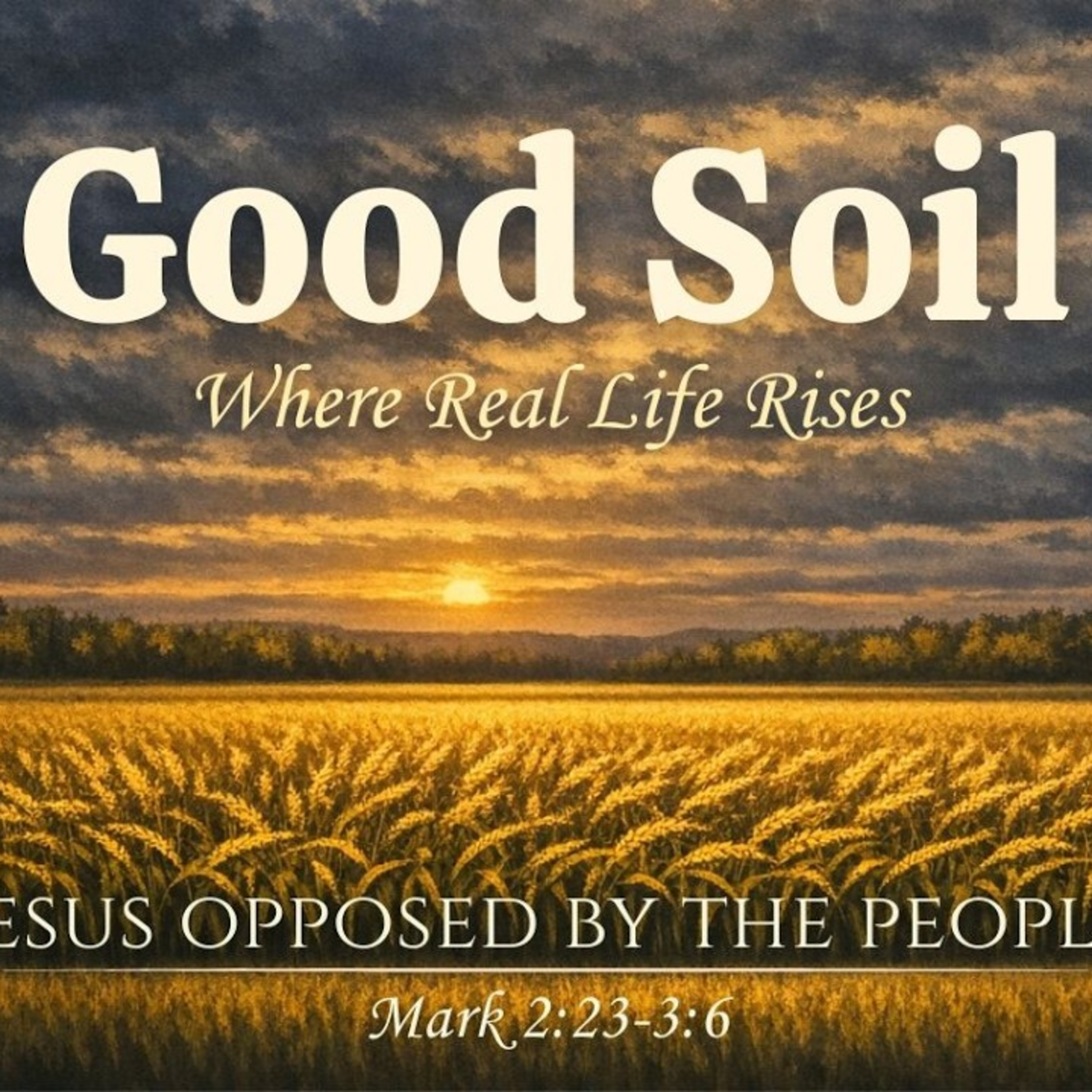 Sermon - Jesus: Opposed by the Religious - Mark 2:13–3:6 episode artwork