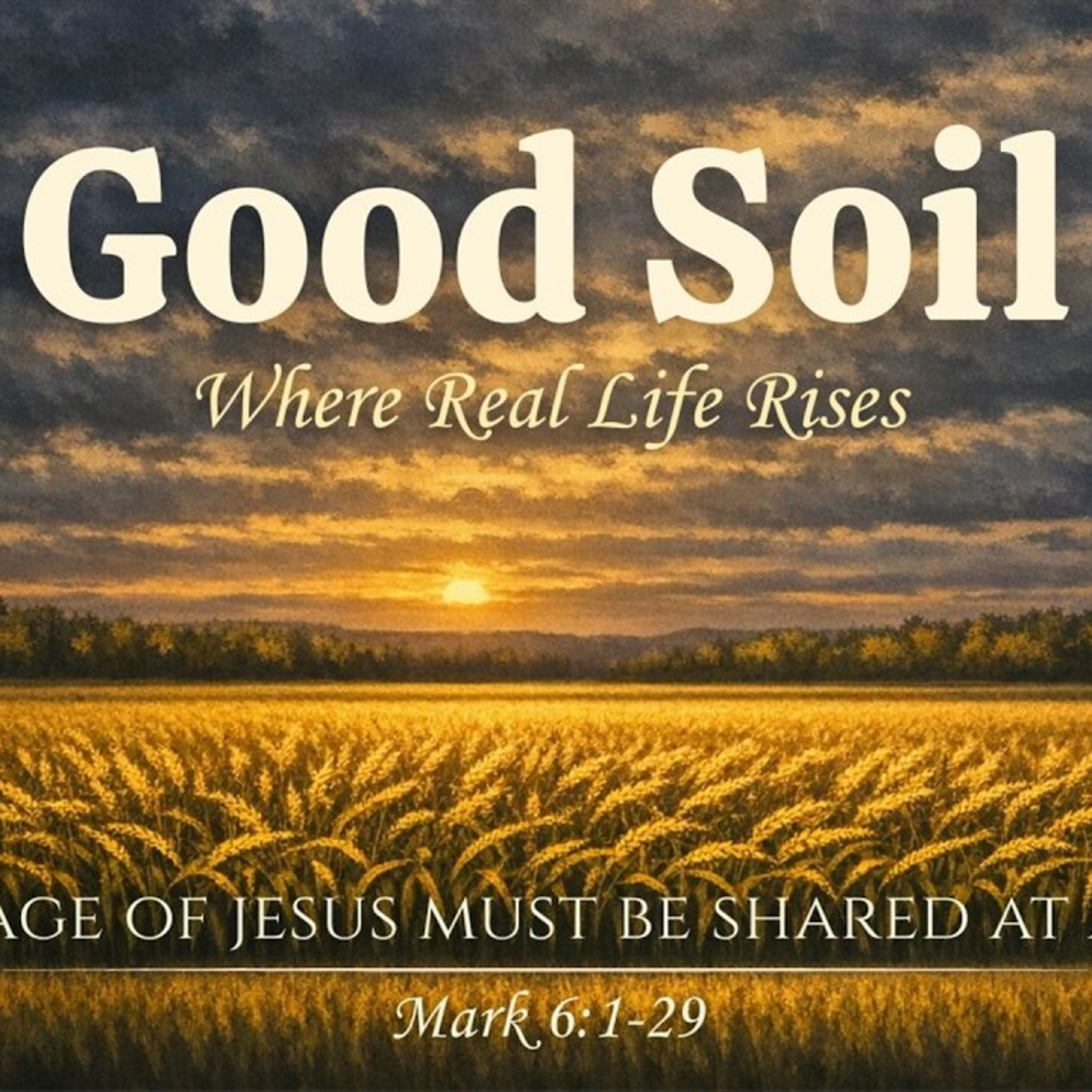 Sermon - Jesus’ famous miracles - Mark 6:30-56 episode artwork