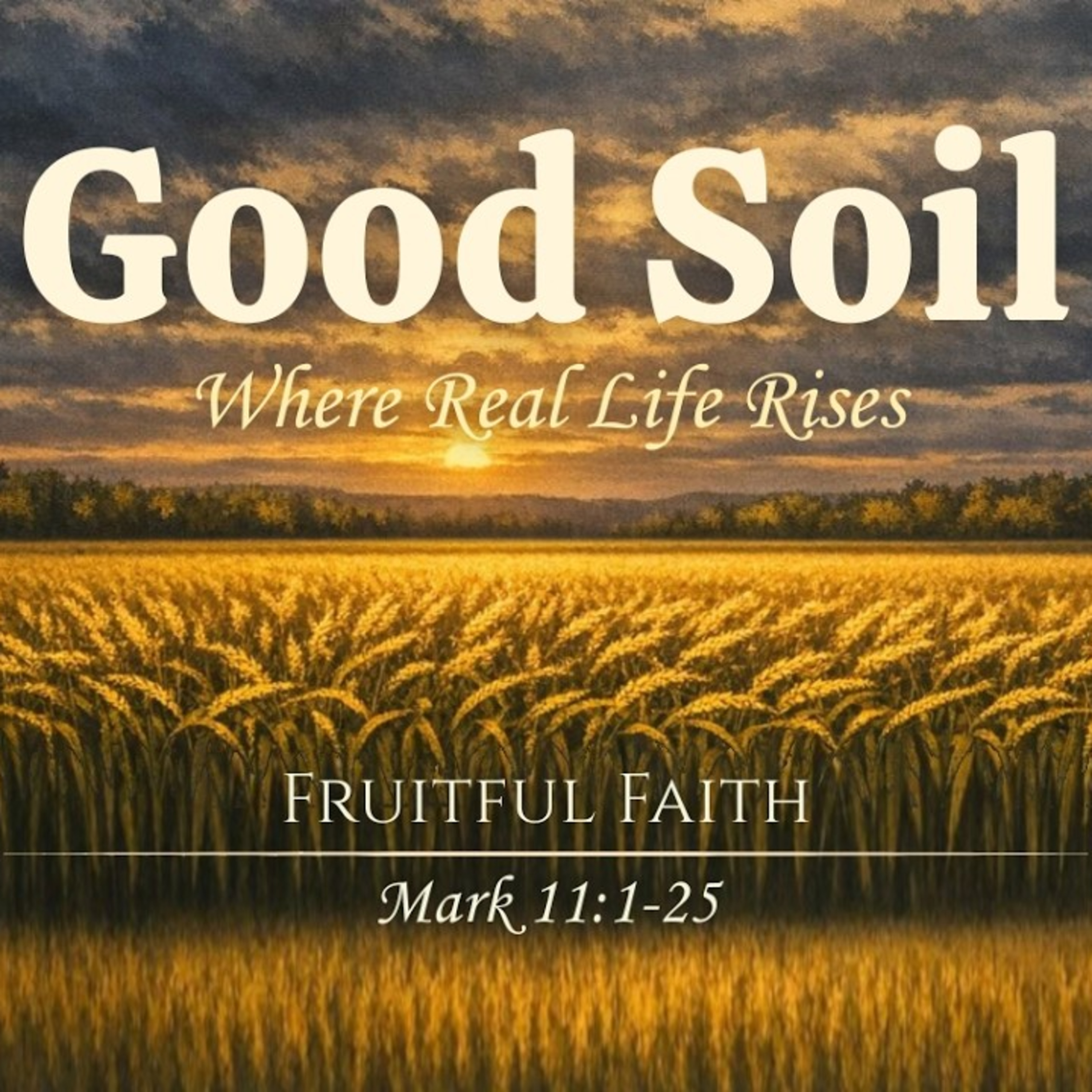 Sermon - Fruitful Faith - Mark 11:1-25 episode artwork