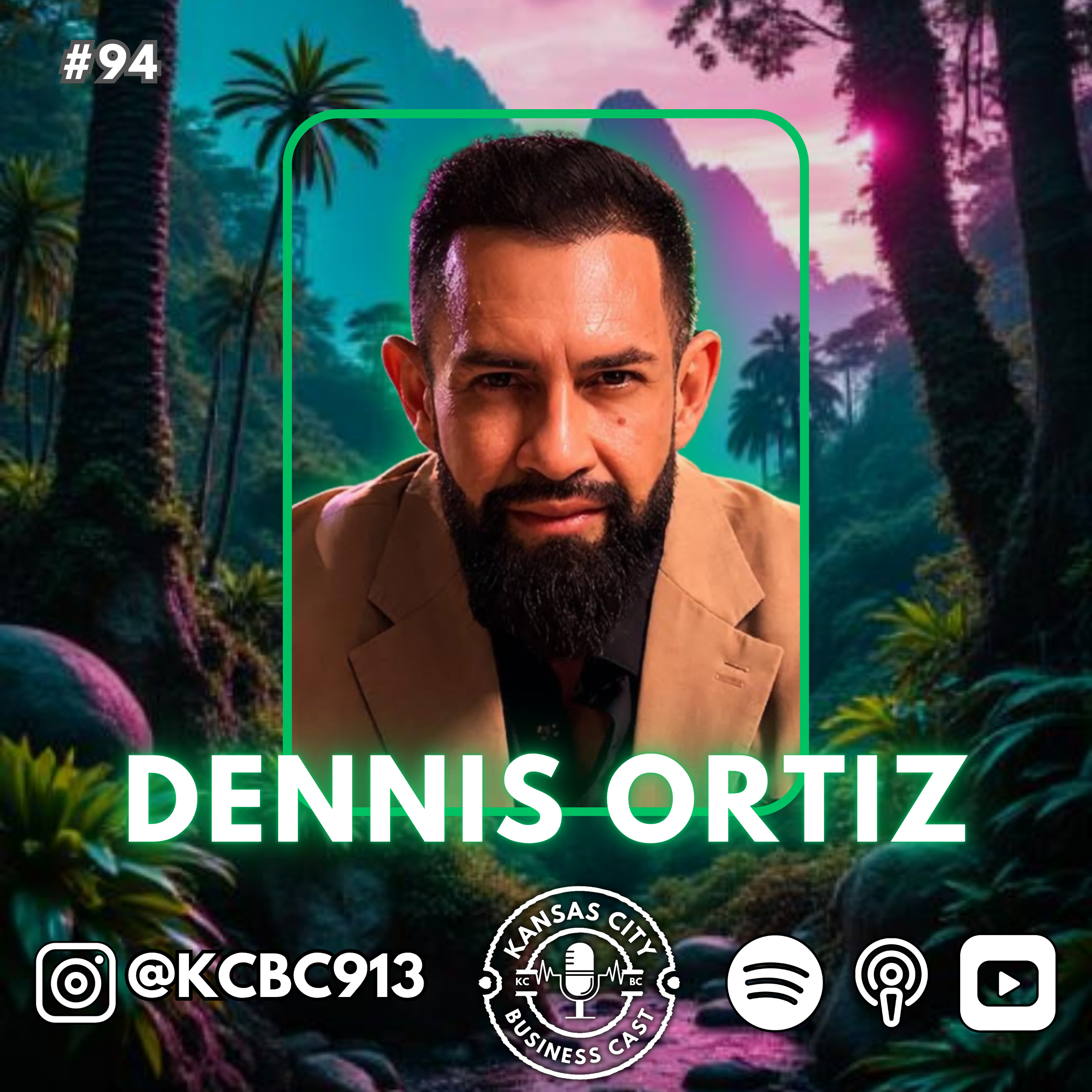 #94 – The Faith-Anchored Creator – Dennis Ortiz, Ozone Lair Media & United Market episode artwork