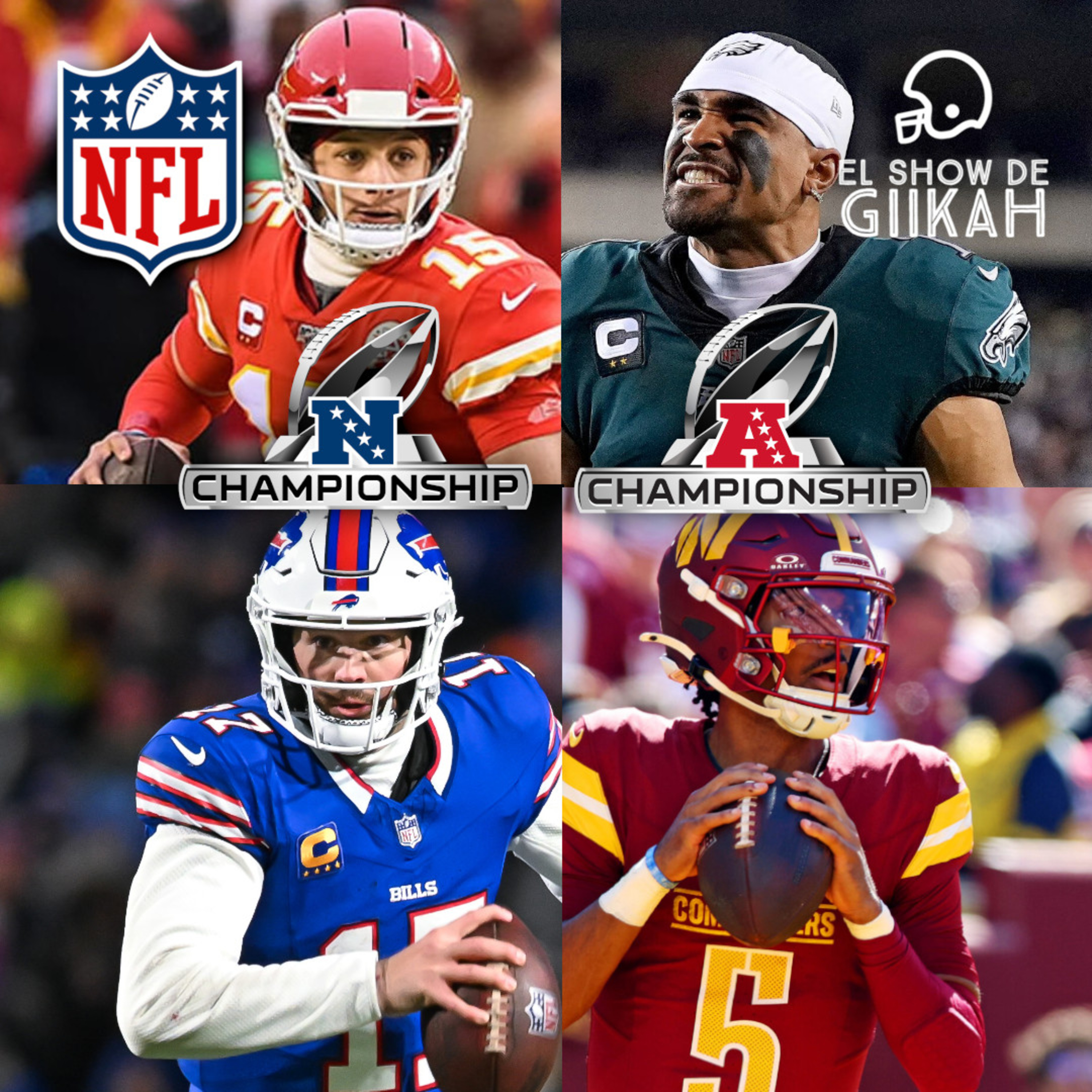 Finales AFC y NFC de la Temporada Regular NFL 2024 | El Show de Giikah - NFL desde la barra del bar episode artwork
