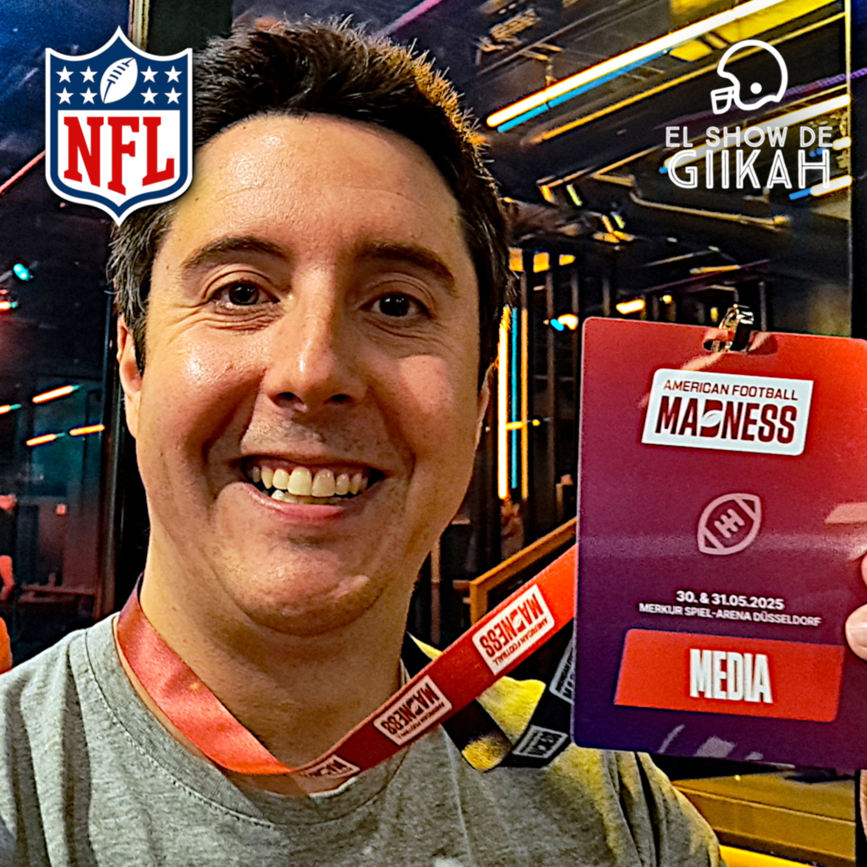 American Football Madness 2025 | ¡Visitando la primera convención europea sobre fútbol americano! episode artwork