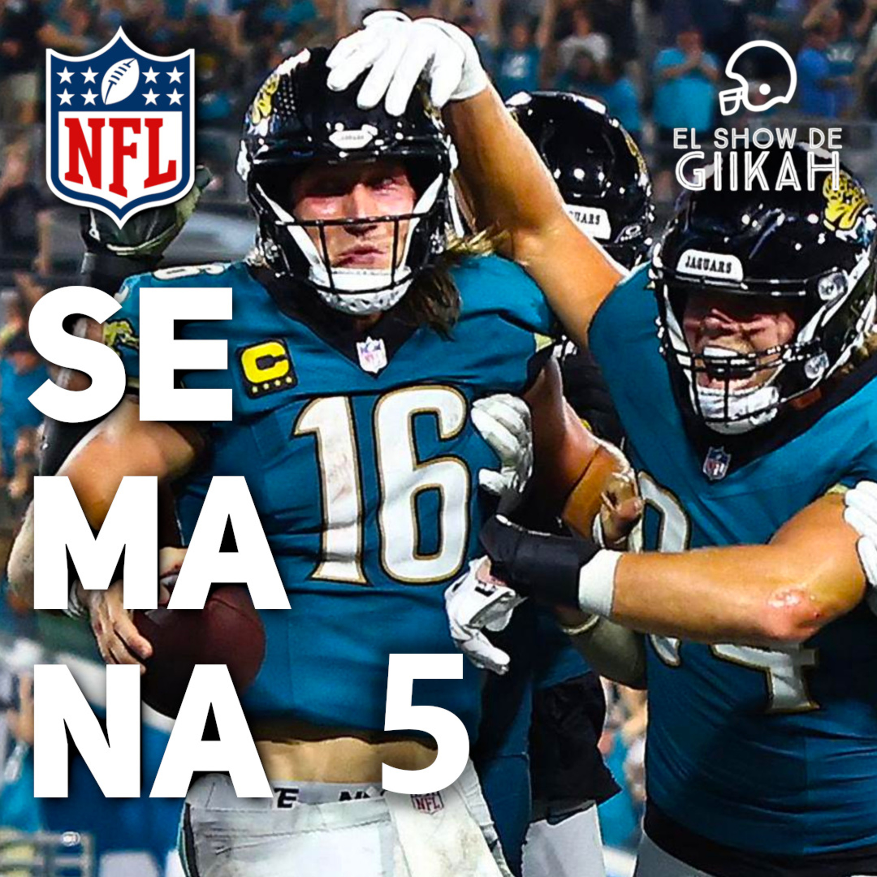 Semana 5 de la Temporada Regular NFL 2025 | El Show de Giikah - NFL desde la barra del bar. episode artwork