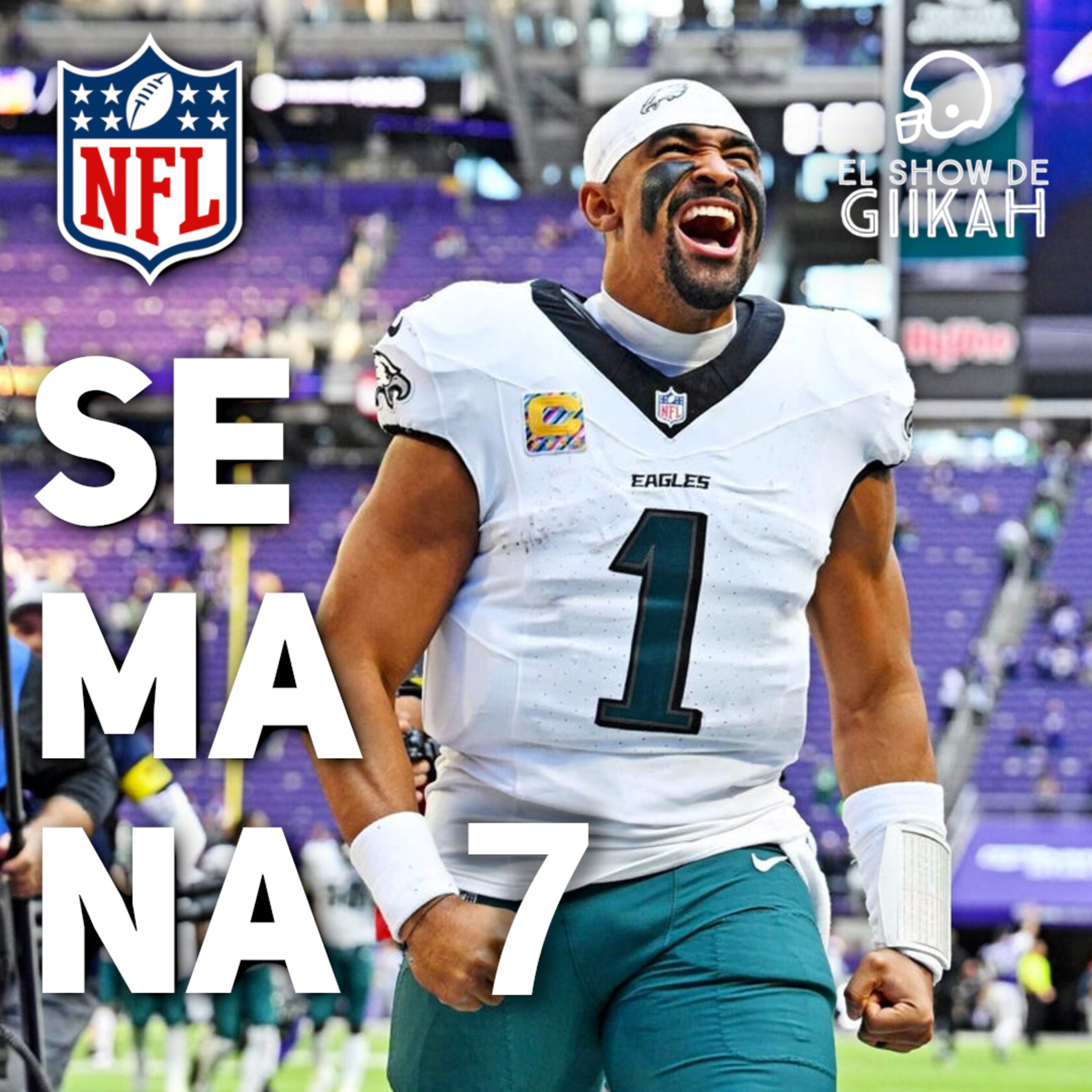 Semana 7 de la Temporada Regular NFL 2025 | El Show de Giikah - NFL desde la barra del bar episode artwork